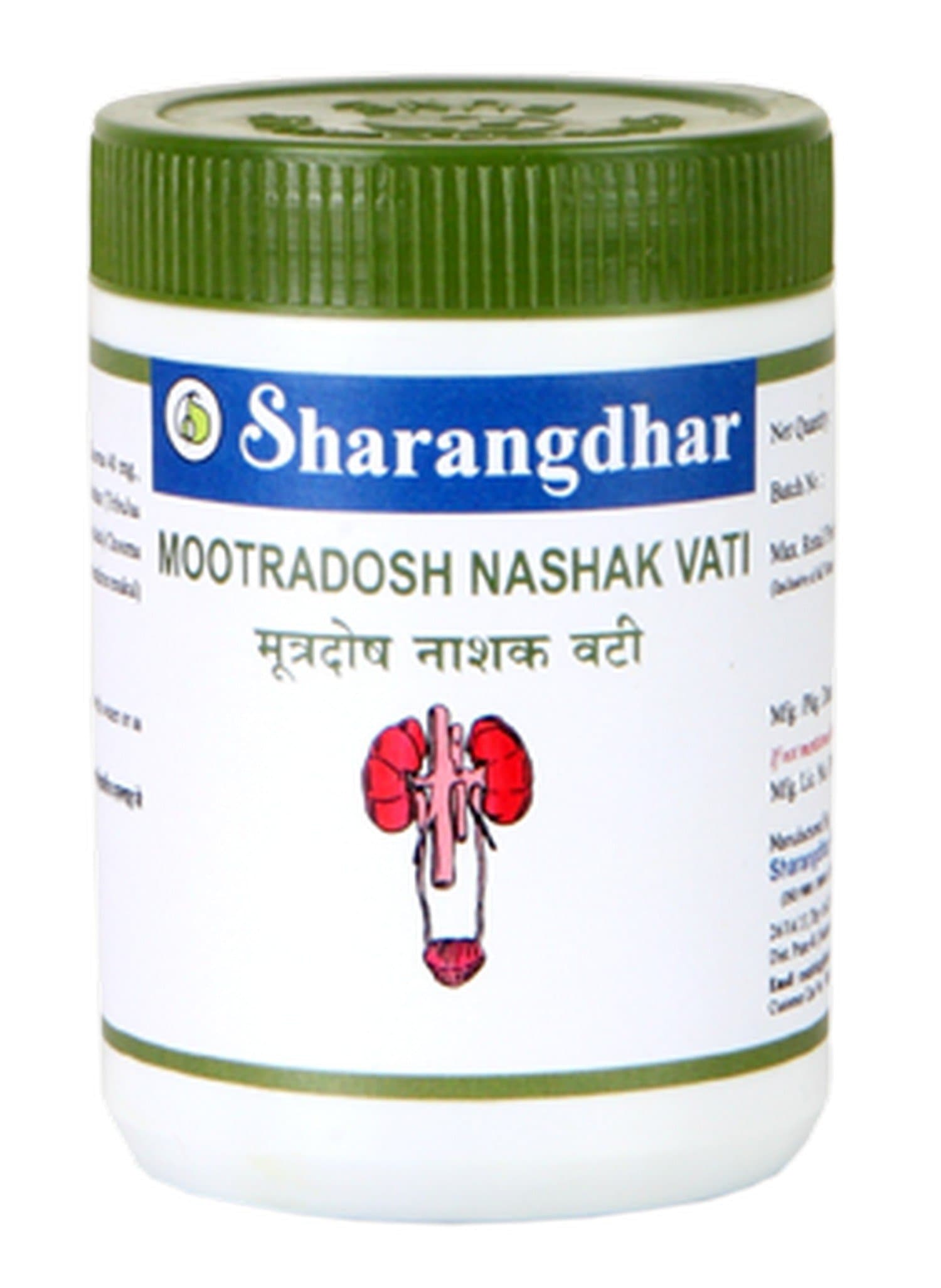 Sharangdhar Pharmaceuticals Mootra Dosh Nashak Vati - 120 Tablets