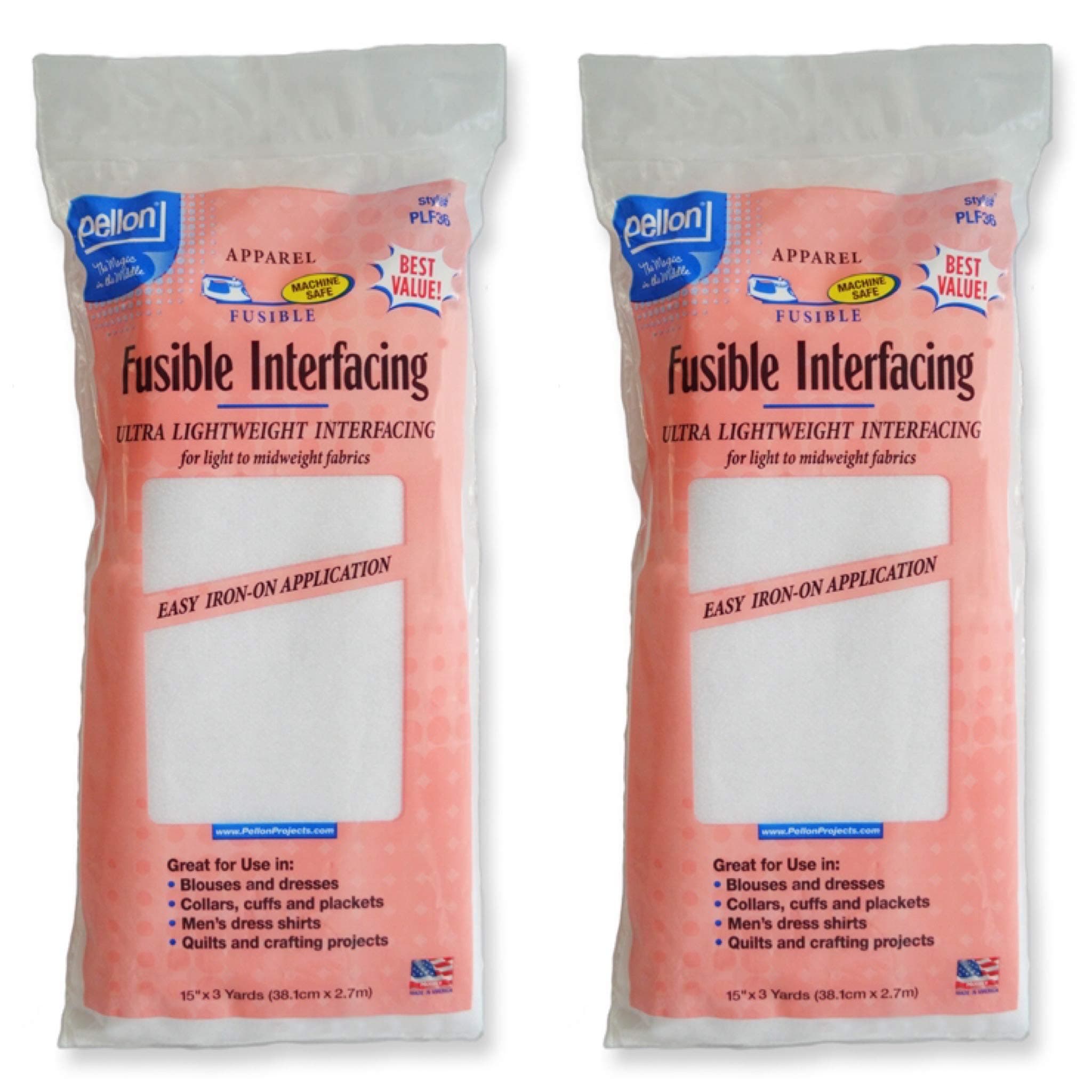 White Fusible Interfacing