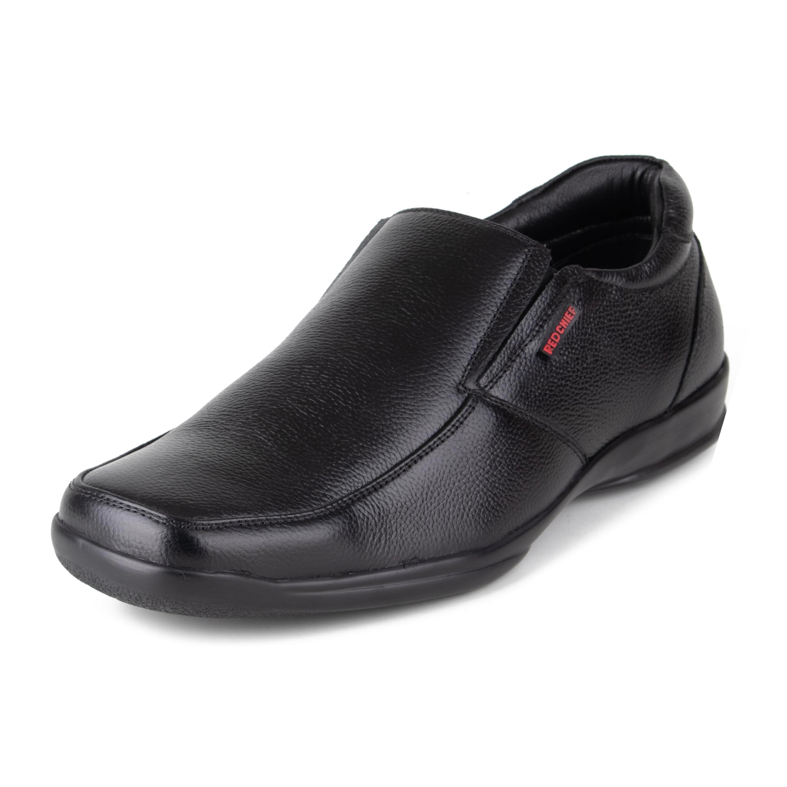 Red Chief Formal Shoes Black