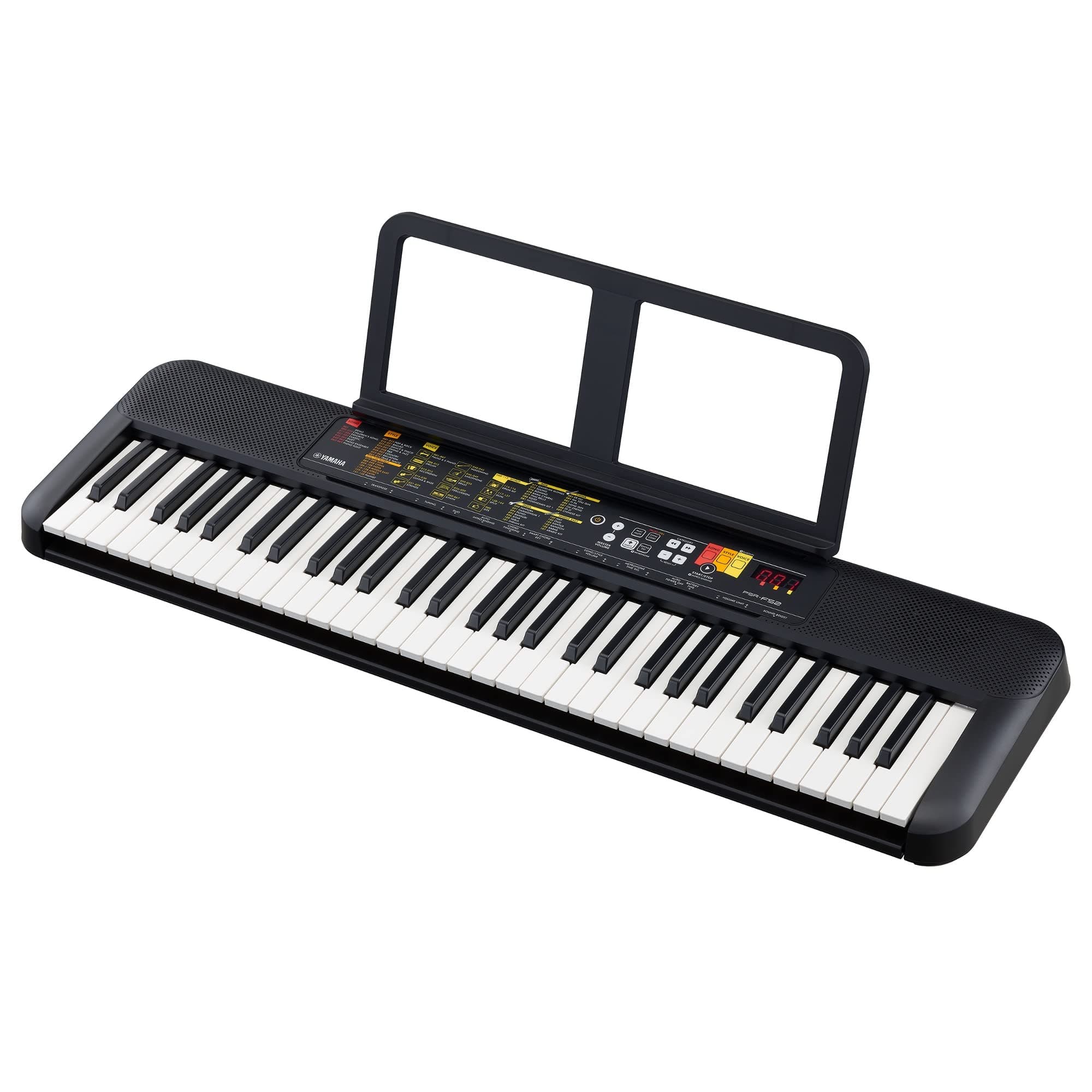 Yamaha PSR-F52 Portable Keyboard – 61 Keys, Lightweight & Compact, Built-in Voices & Styles, USB Connectivity, Ideal for Beginners & Home Use
