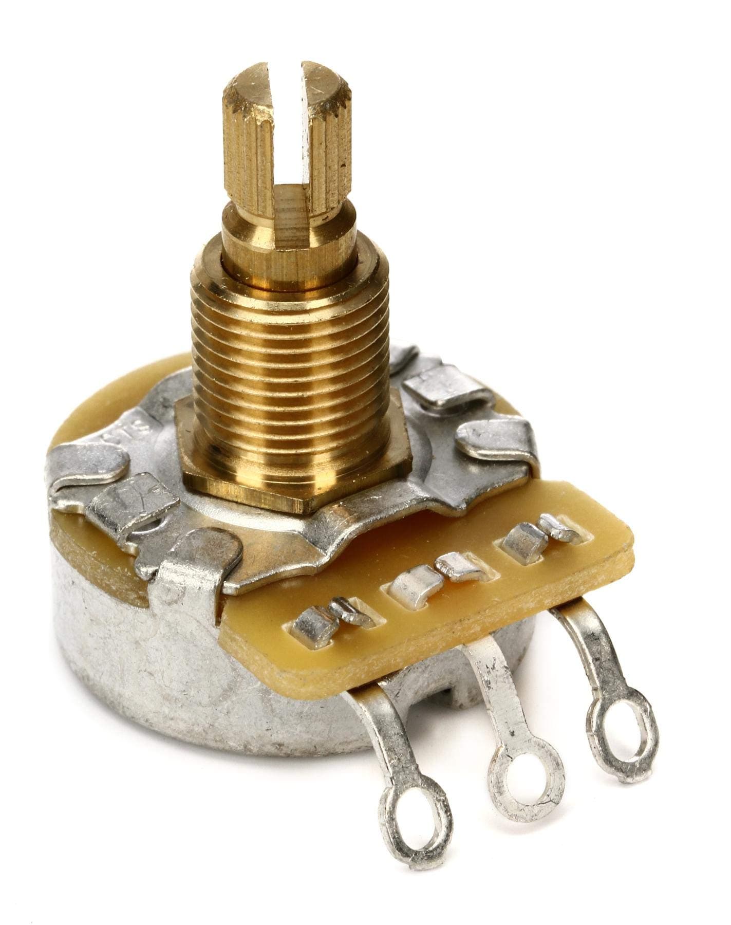Fender 099-0834-000 Split 500K, Shaft Potentiometer for Volume or Tone