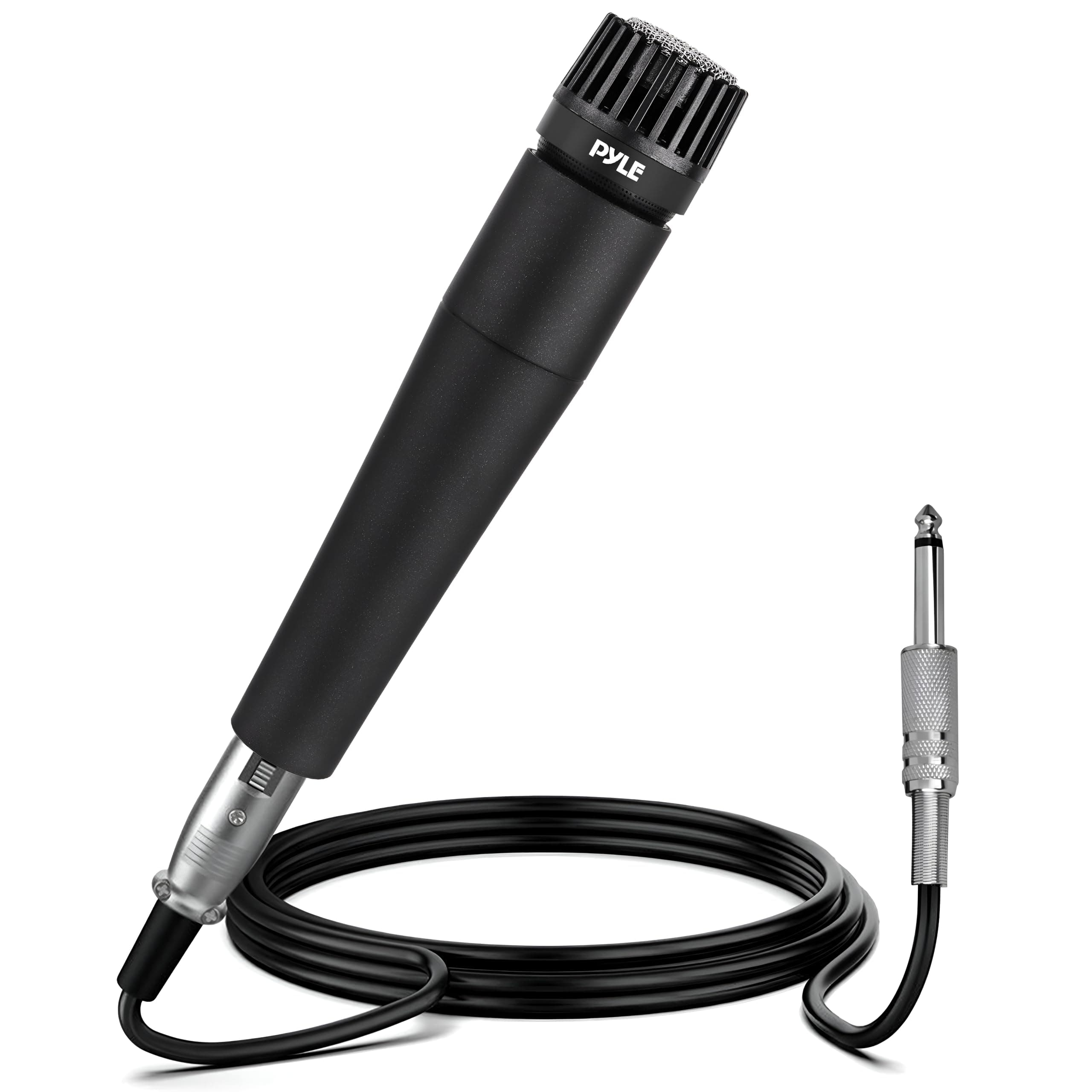 PylePro PDMIC78 Professional Moving Coil Dynamic Handheld Microphone, Black