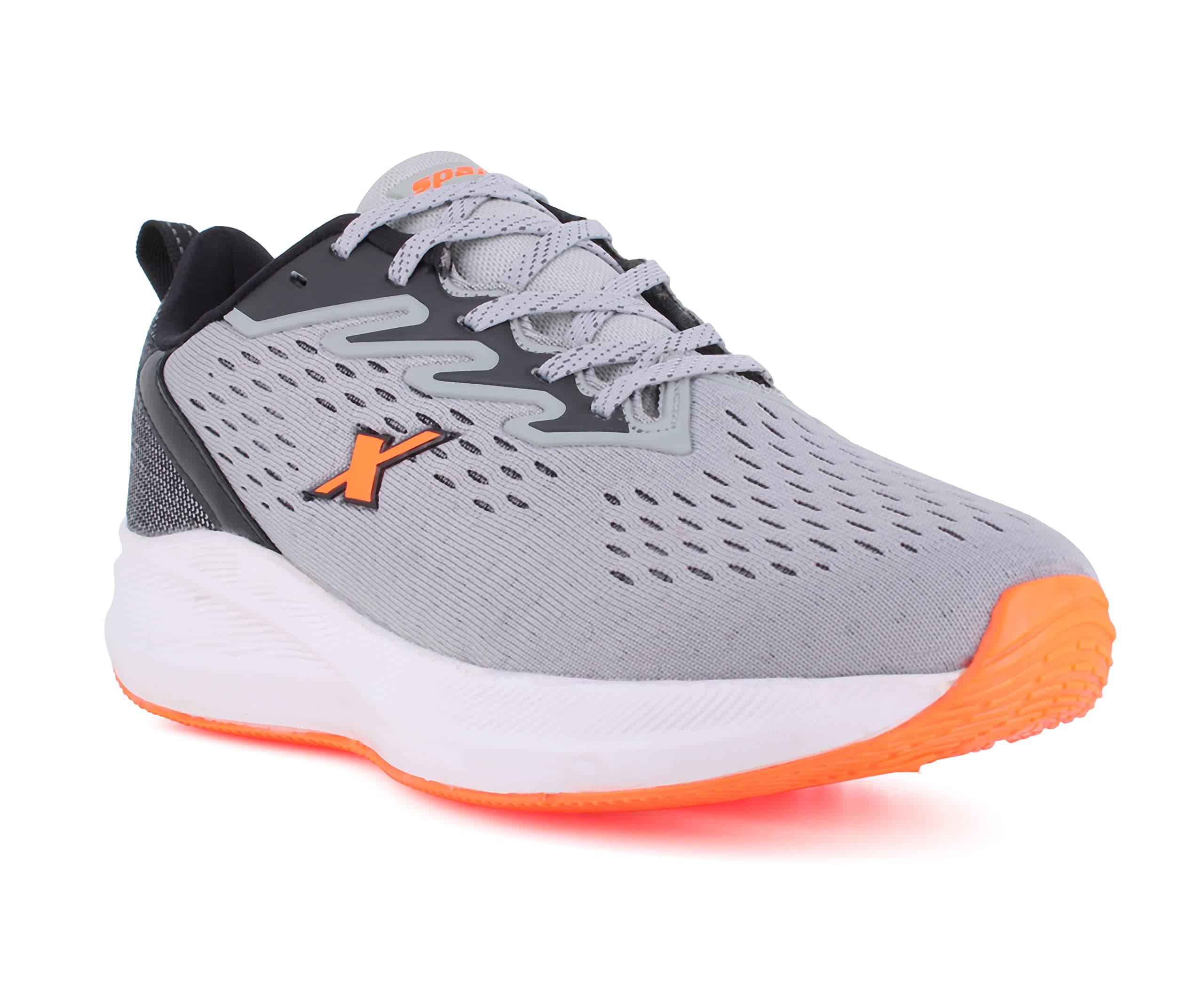 SPARX Mens SM 704 | Enhanced Durability & Soft Cushion | Grey Running Shoe - 6 UK (SM 704)