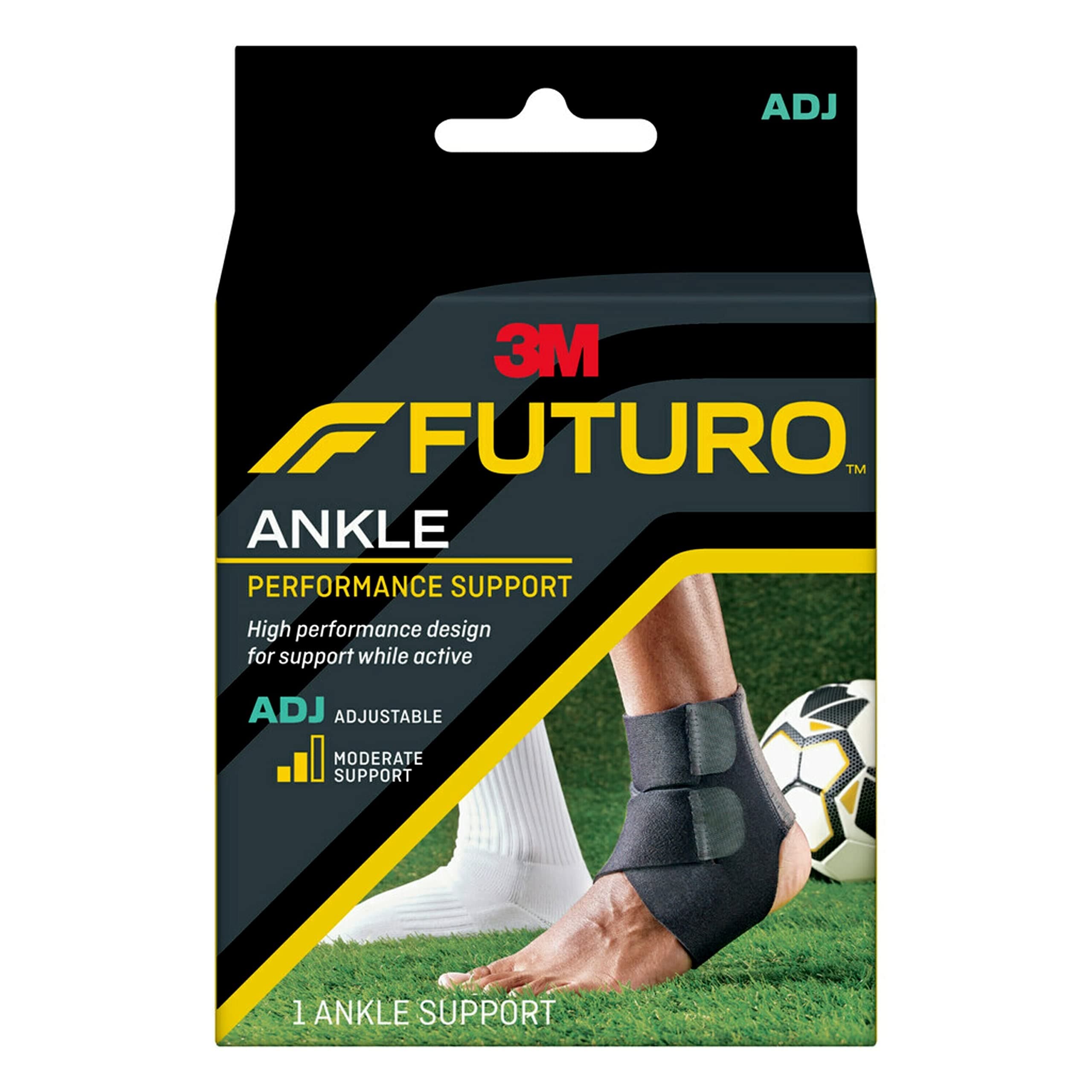 Futuro Sport Moisture Control Ankle Support, Adjustable