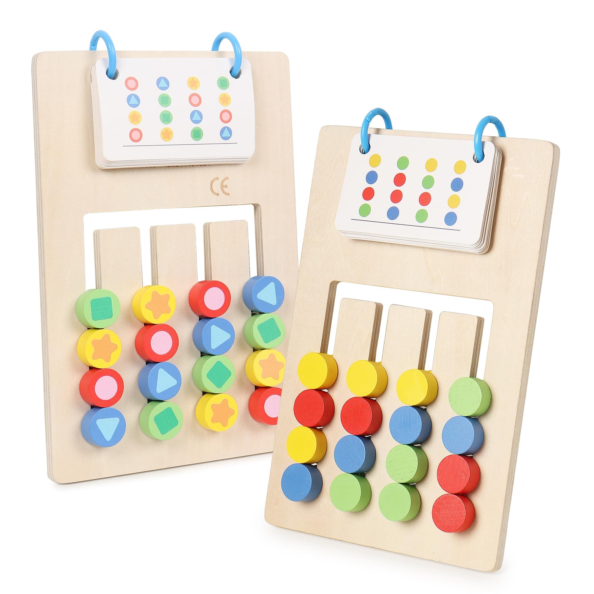 Niwlix Puzzle Early Learning Preschool Toys for Boys 4-8 Years Game Colour Matching Board Puzzle Game Toys for 6 Year Old boy Girl Educational Learning, Puzzle Game for Kids 7 to 10 Years