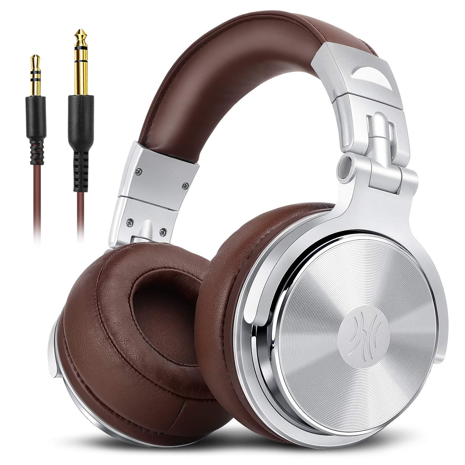 OneOdio Over Ear Headphones for Women and Girls Wired Bass Stereo Sound Headsets with Share Port, 50mm Driver Rose Gold DJ Headsets with Mic for PC, Phone, Laptop, Guitar, Piano, Mp3/4, Tablet (Black)