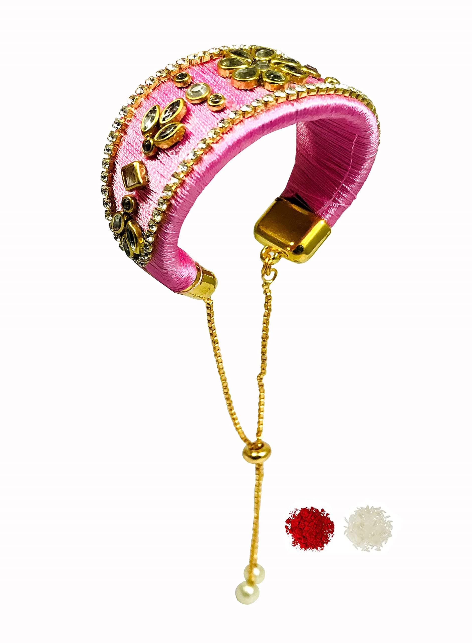 Evisha Base Metal Rakhi For Men (multicolour)