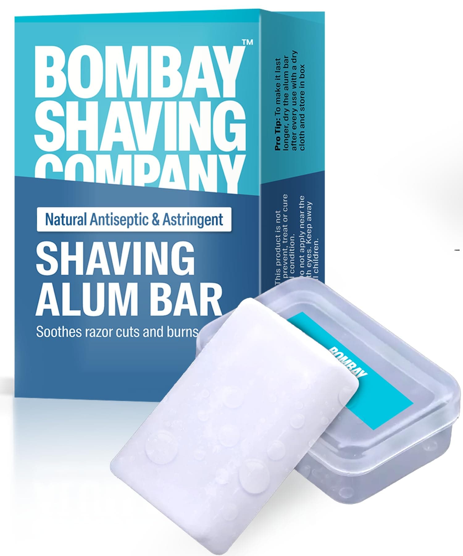 Bombay Shaving Company Shaving Alum Bar - 100g || Men
