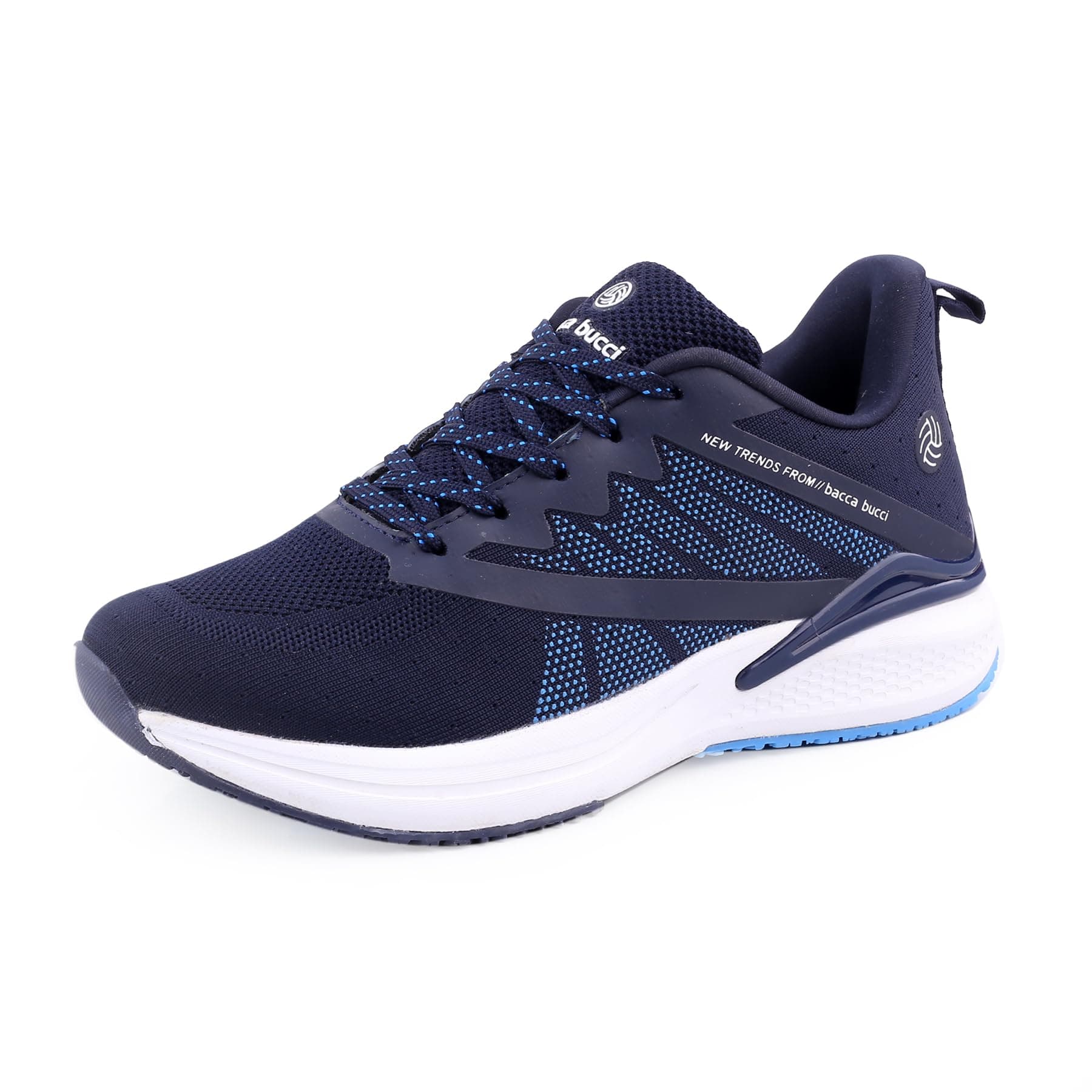 Bacca Bucci Men Lace Up Running Shoes