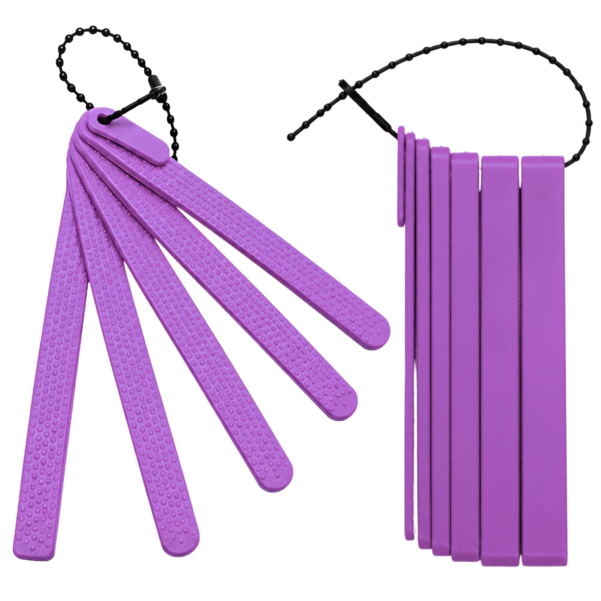 Talktools Sensory Friendly Bite Blocks (Purple) - 2 Pack - Reusable & Durable - Full Instructions Included - Speech Therapy Tools