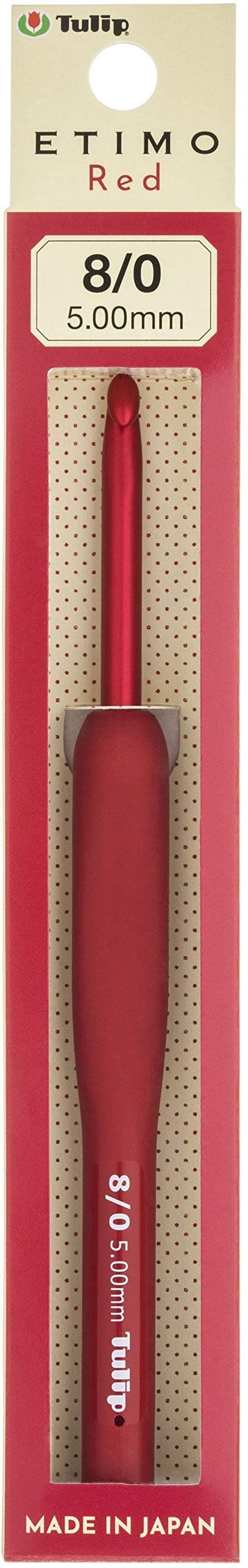 Etimo Crochet Hook, Size 8/5.00mm (TED-080E)