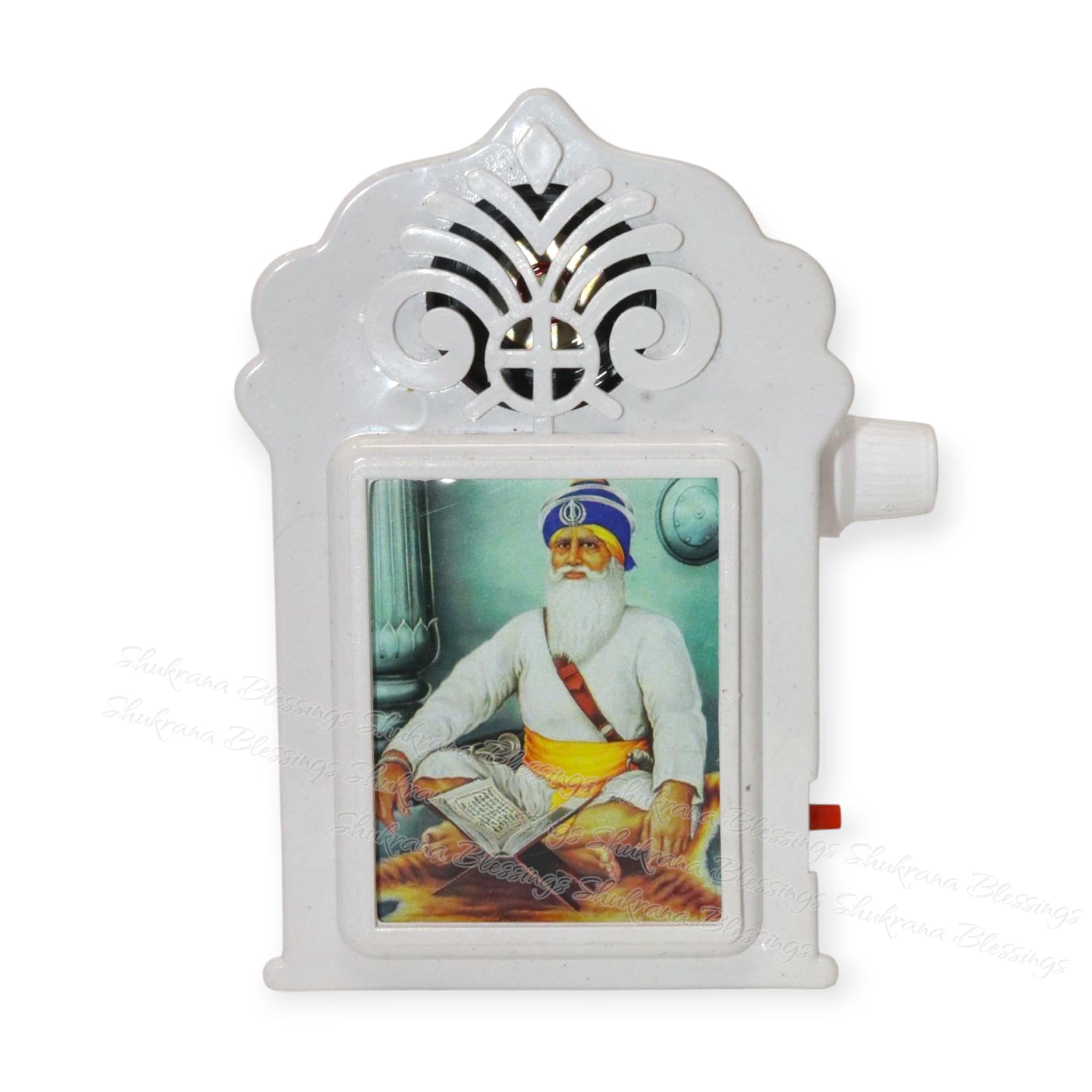 Shukrana Blessings Sikh Mantra Chanting Box Device Waheguru Simran Chanting Speaker Device Box Ek Omkar Satnam Mantra Chanting Device Wahe Guru Wahe Guru, Ek omkar Satnam, Gurbani Kirtan Chanting Box