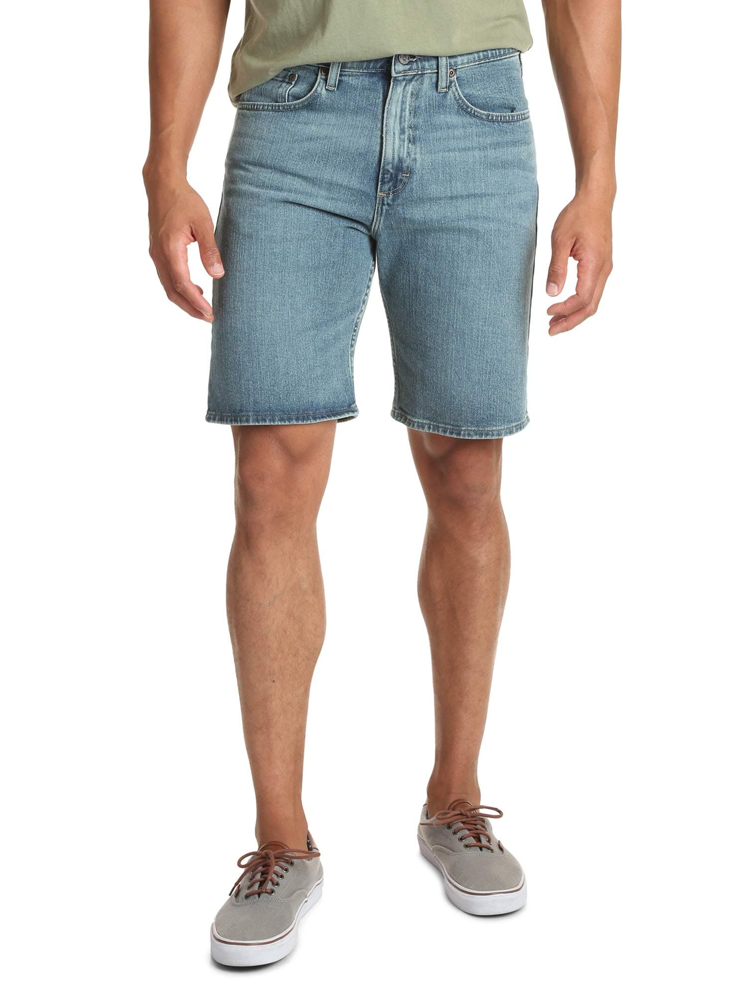 Wrangler Authentics Men’s Comfort Flex Waistband Jean Short, Sandstone, 46