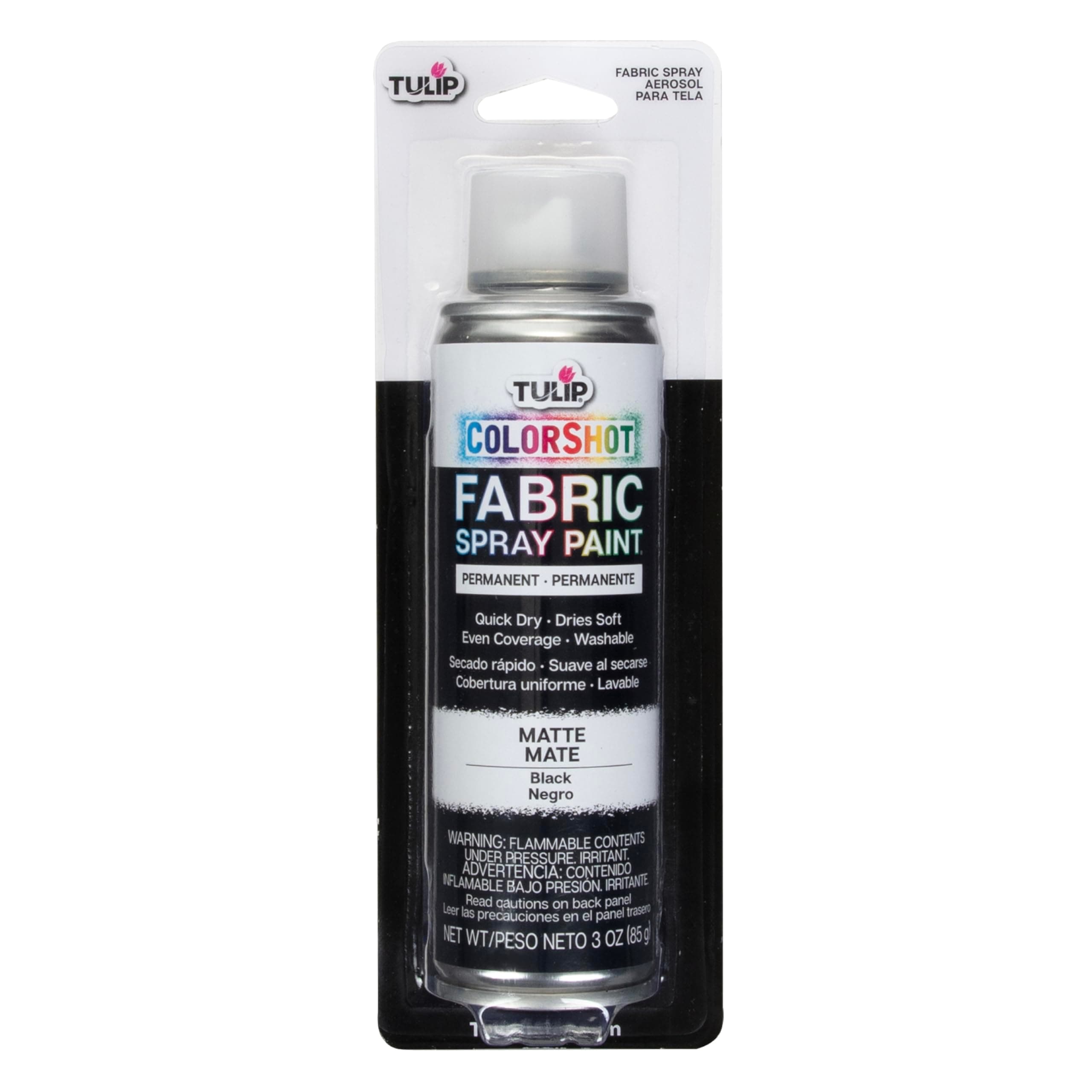 I Love To Create Tulip Color Shot Instant Fabric Color [3oz. Black]