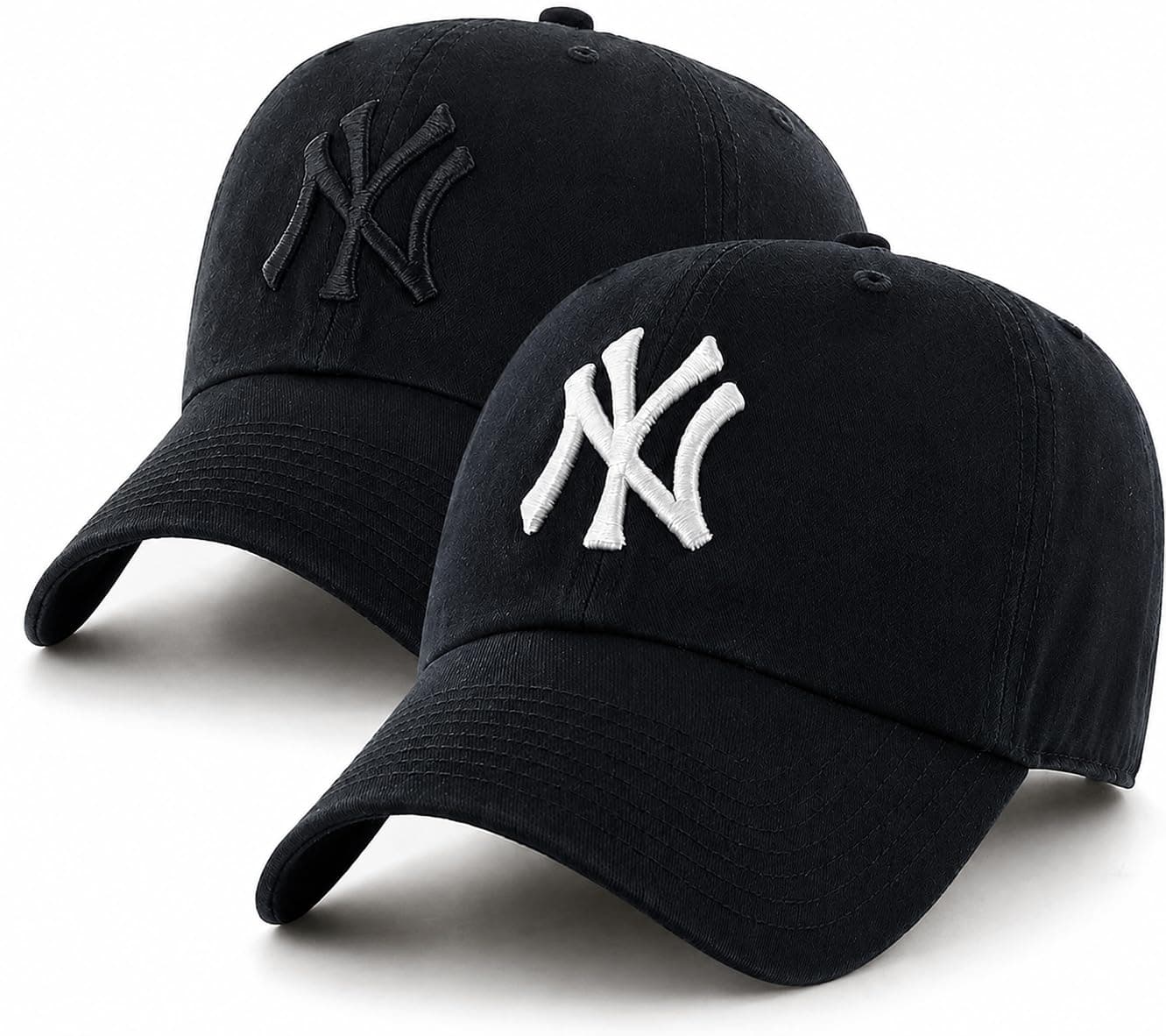 SELLORIA Brand A Unisex Baseball Cap Comfortable Adjustable Cap with Stylish Design Sports caps for Men, Caps Branded with Adjustable Strap Black