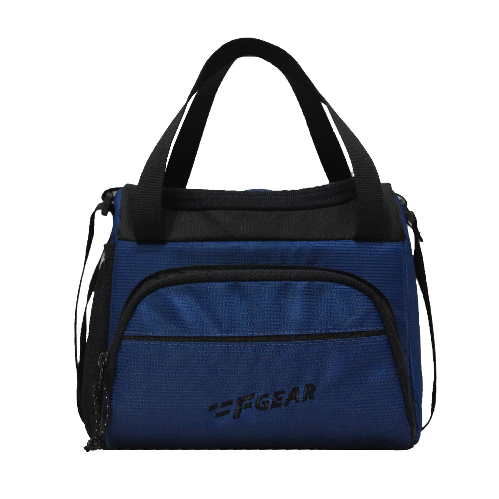 F Gear Yolo Lunch Bag|Padded Insulated Hot Cold Travel Tiffin Bag|Food Storage Bag for Work|Students|Office|Picnic|College & School|Lunch Bag for Girls Boys Men Women Adult (Navy Blue)