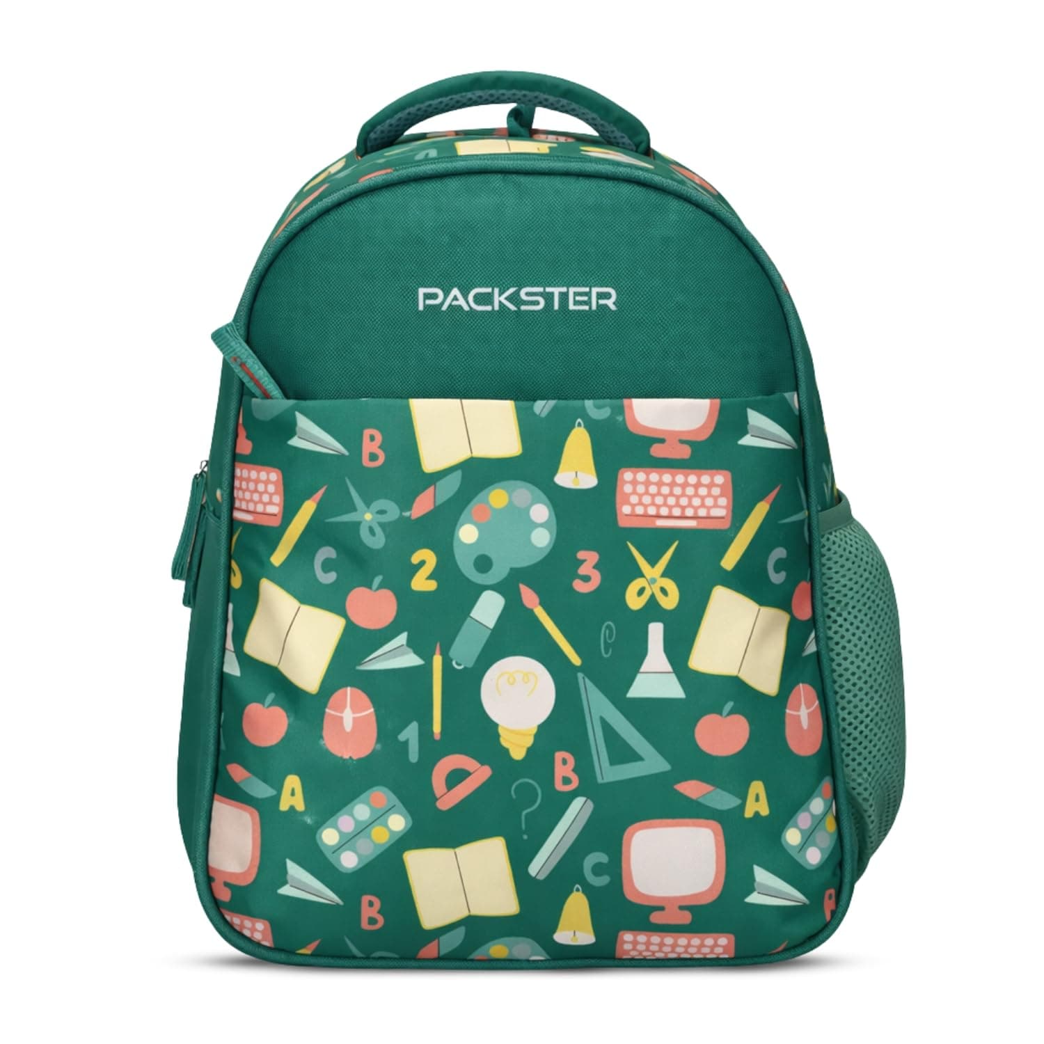 Packster PRE-PALLETE Sea Green 9L School Bag for Kids 2-3 Years