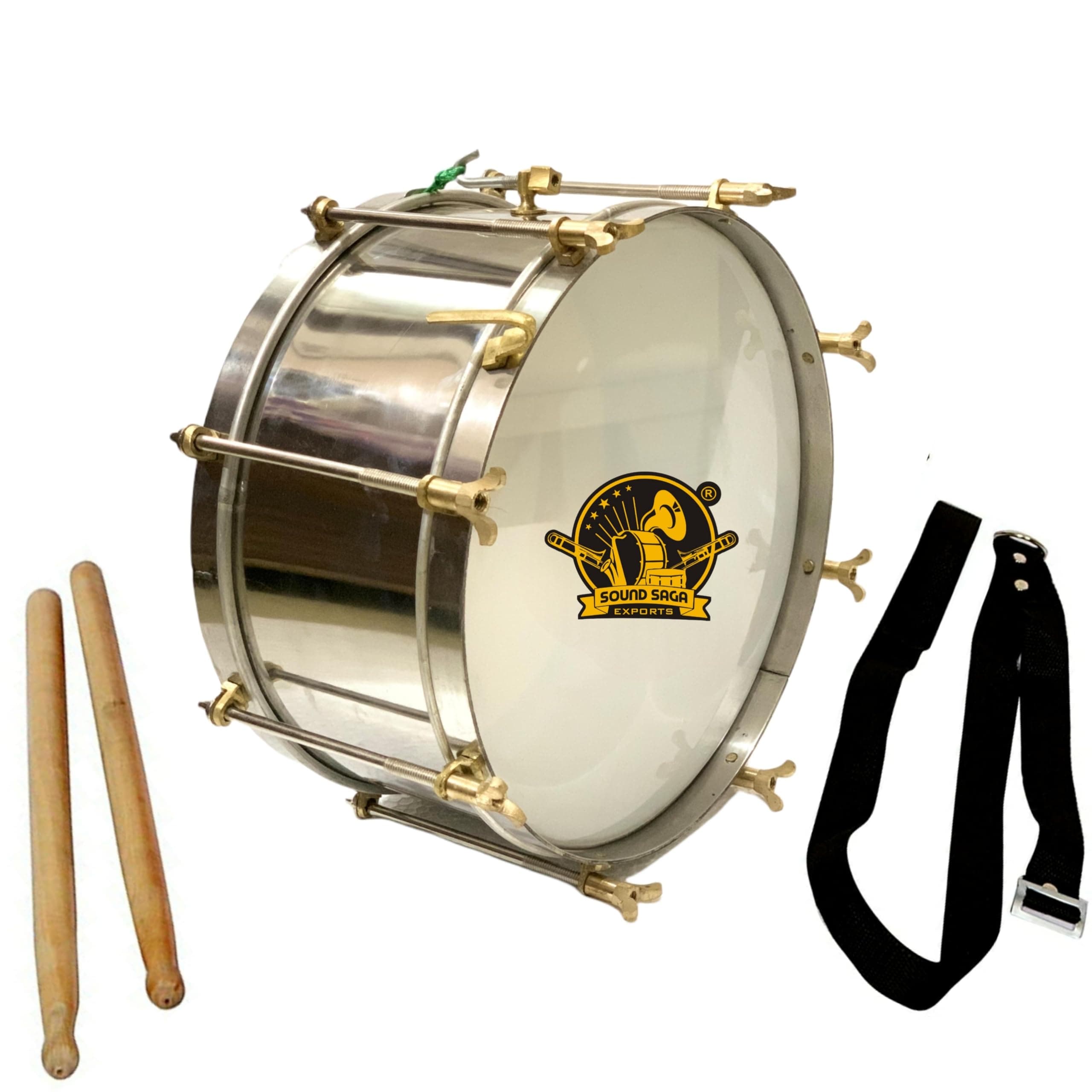 SOUND SAGA® Heavy Fitting ARMY MODULE Only Drum's (12'' STEEL)