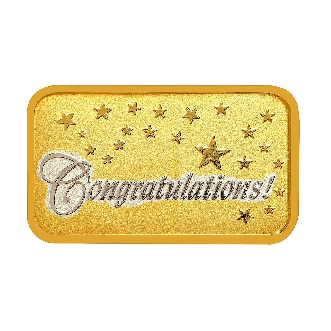 LVA CREATIONS 5 gram congratulations pure silver coin for many occasion like birthday anniversary silver coin Bis Hallmark 999