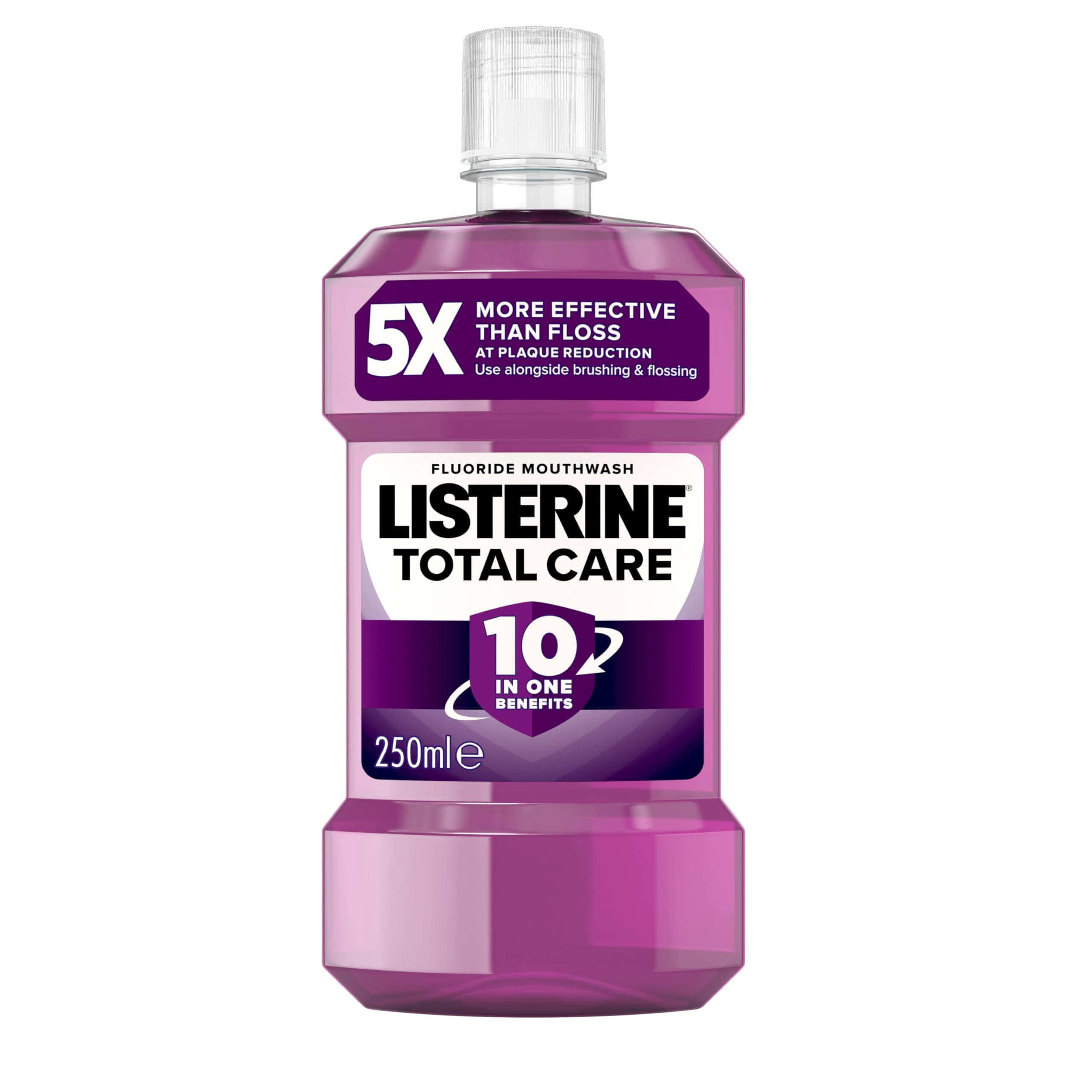 Listerine Total Care Clean Mint Antibacterial Mouthwash 250ml by Listerine