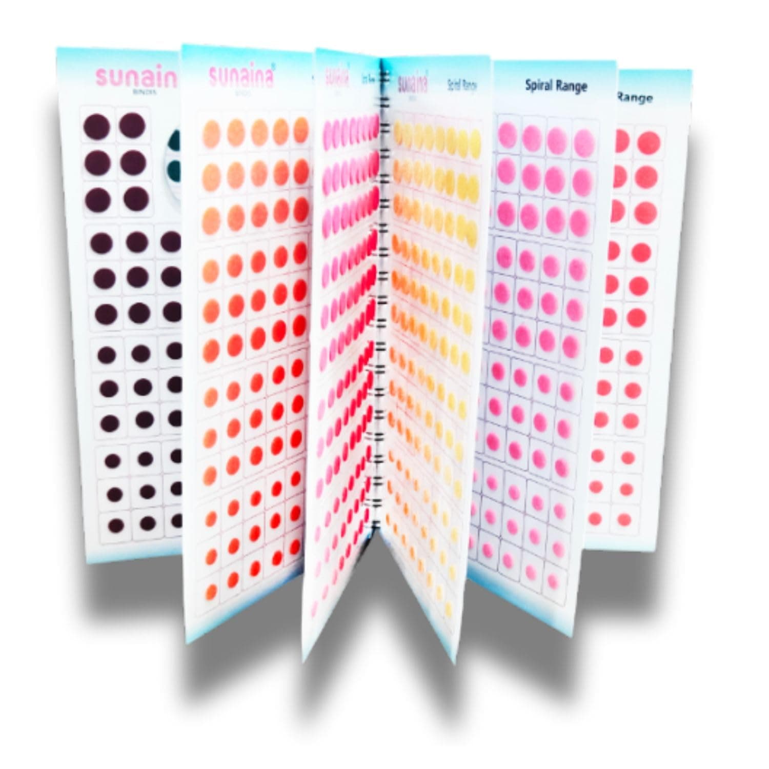 Spiral Premium Collection Bindi 10 Exotic Colour Bindi Book For Women