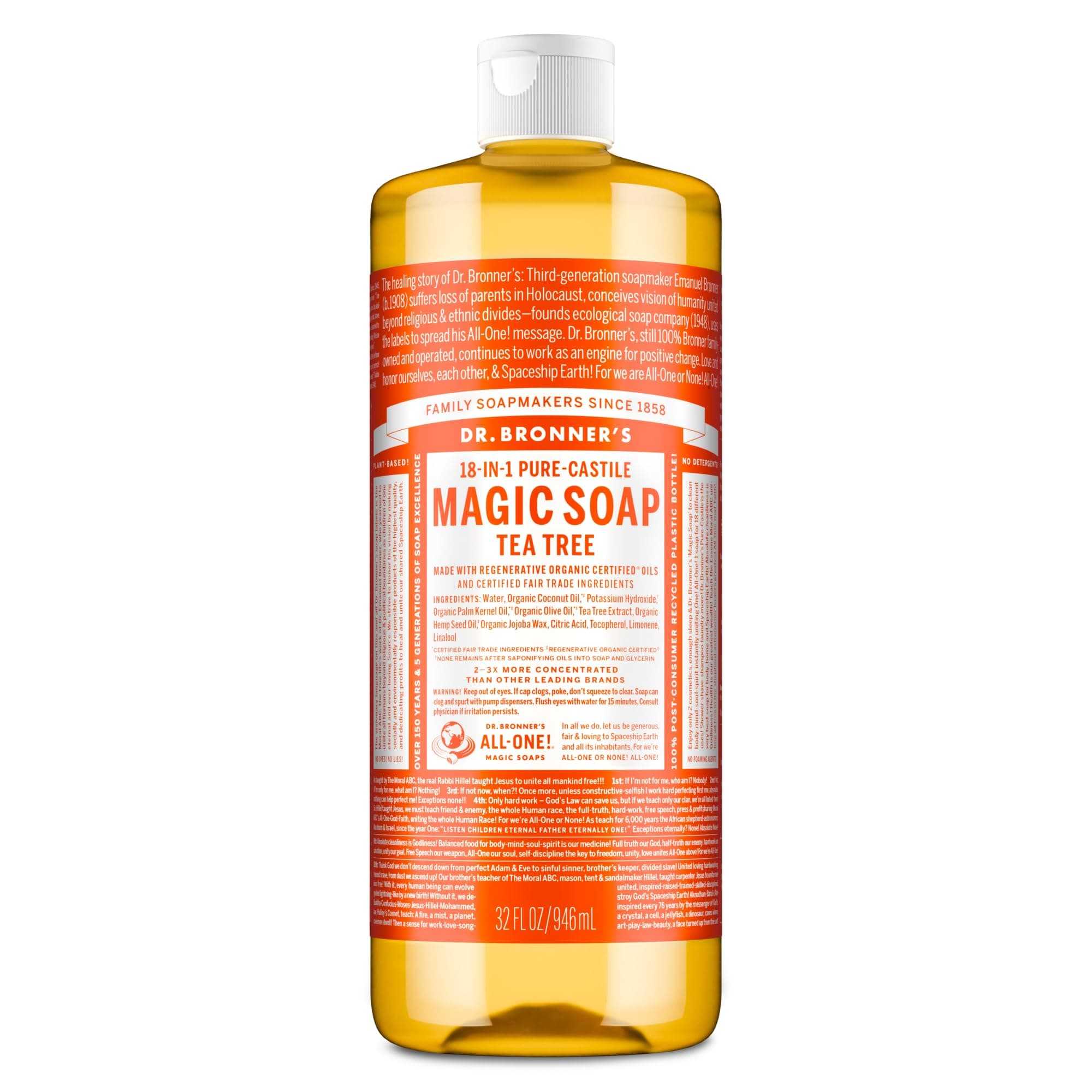 Dr. Bronners Tea Tree 32 oz.