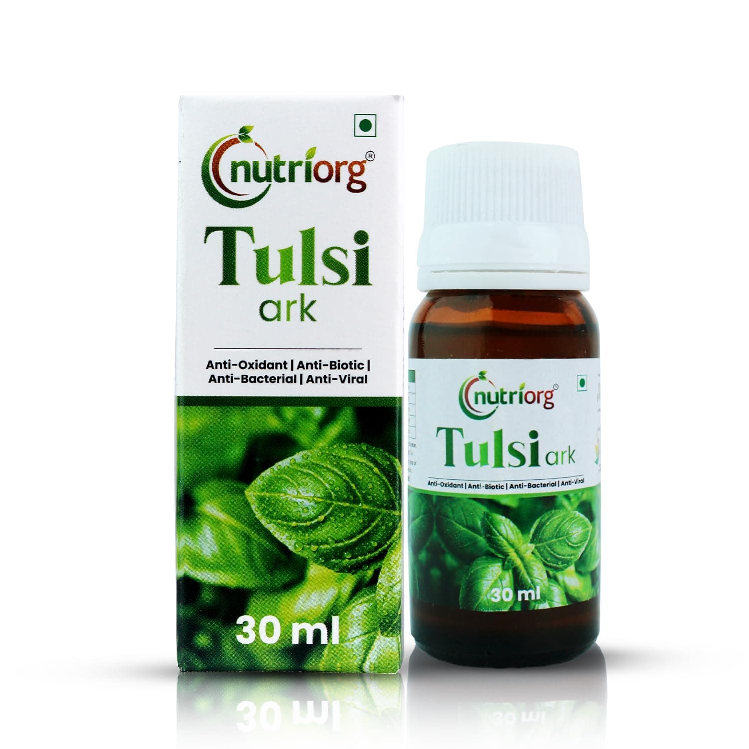 Nutriorg Tulsi Ark || Natural Immunity Boosting - 30 ml