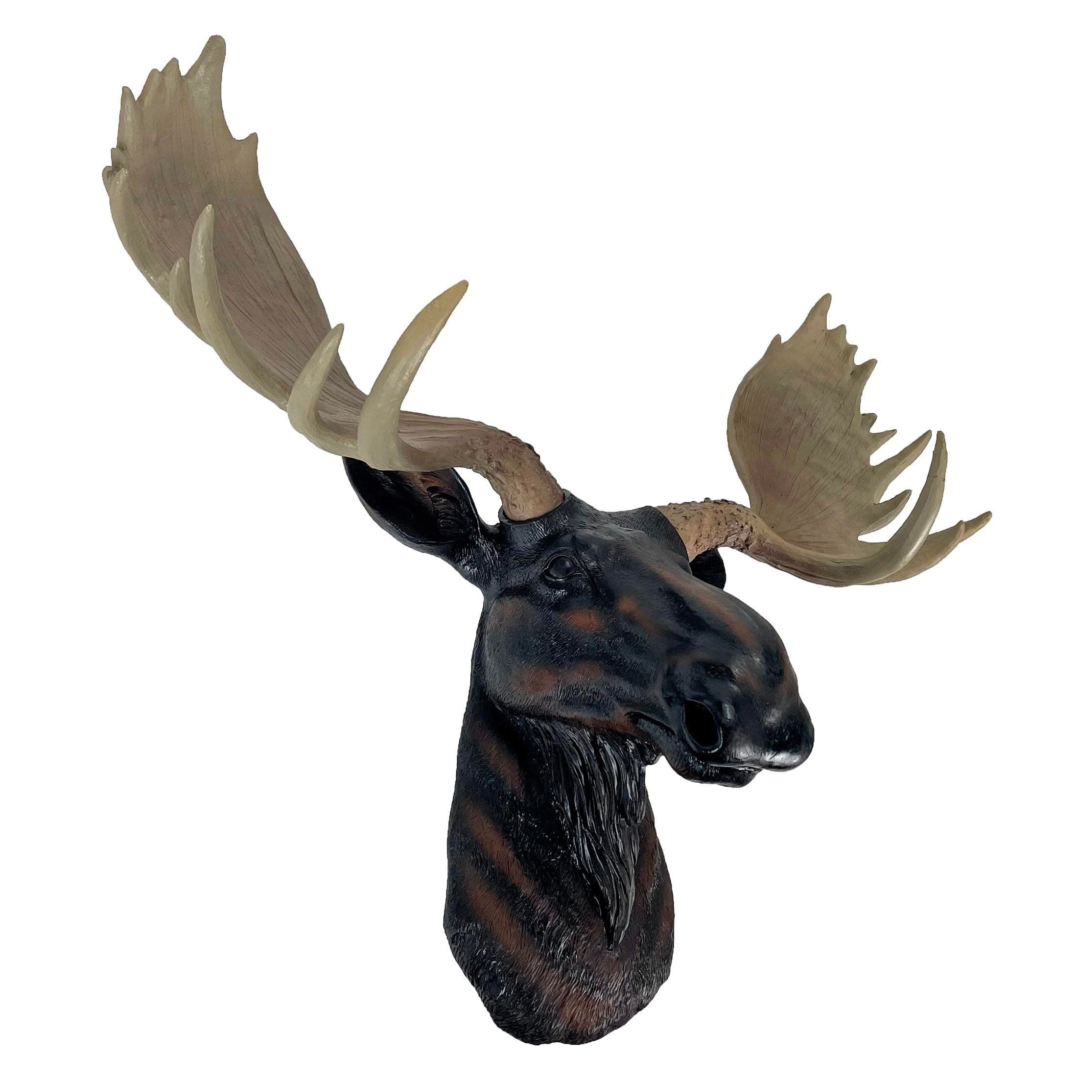Private Label North American Moose Head Bust Wall Hanging