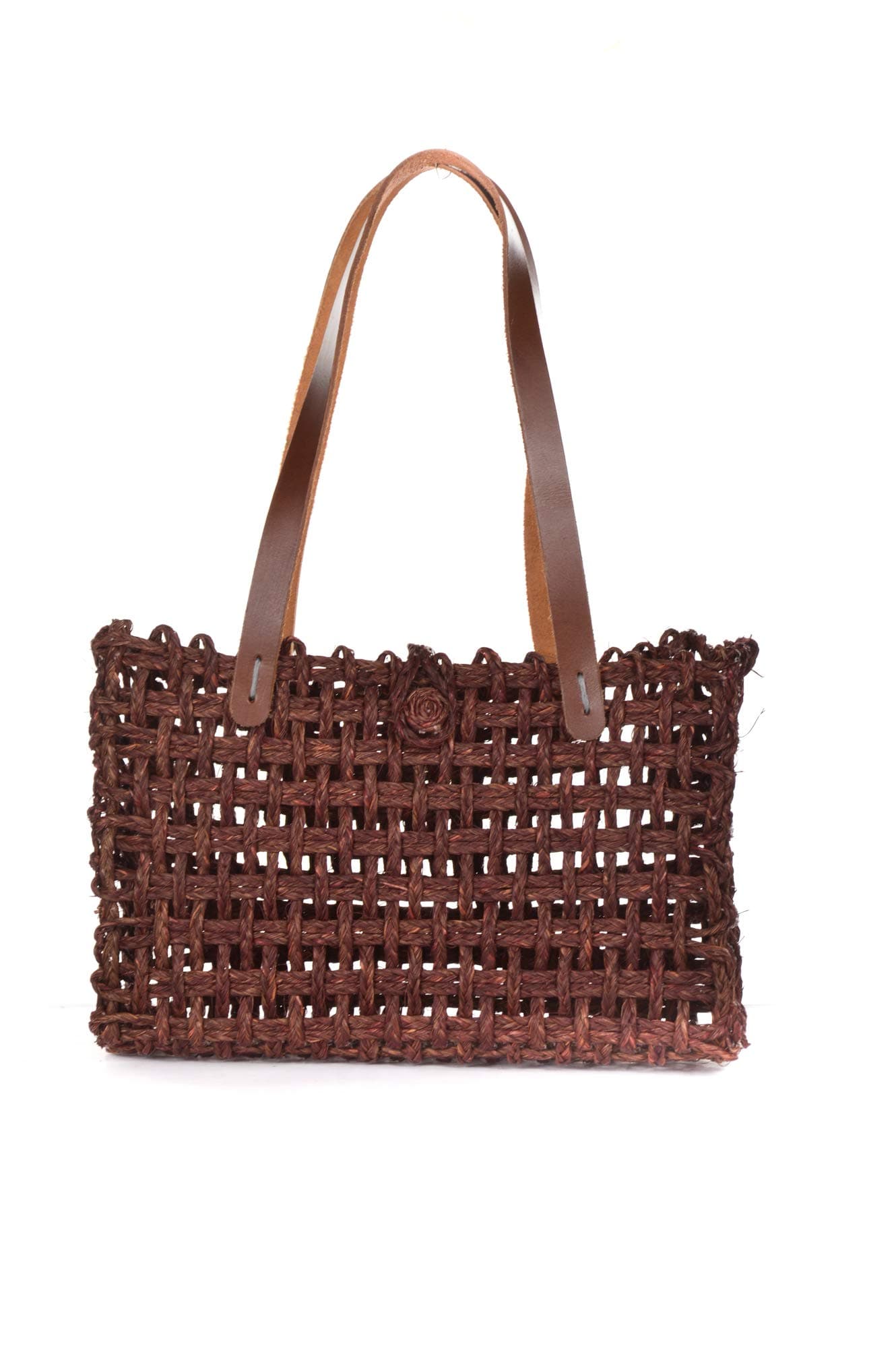 KADAM HAAT Handmade Sabai Grass Mesh Bag
