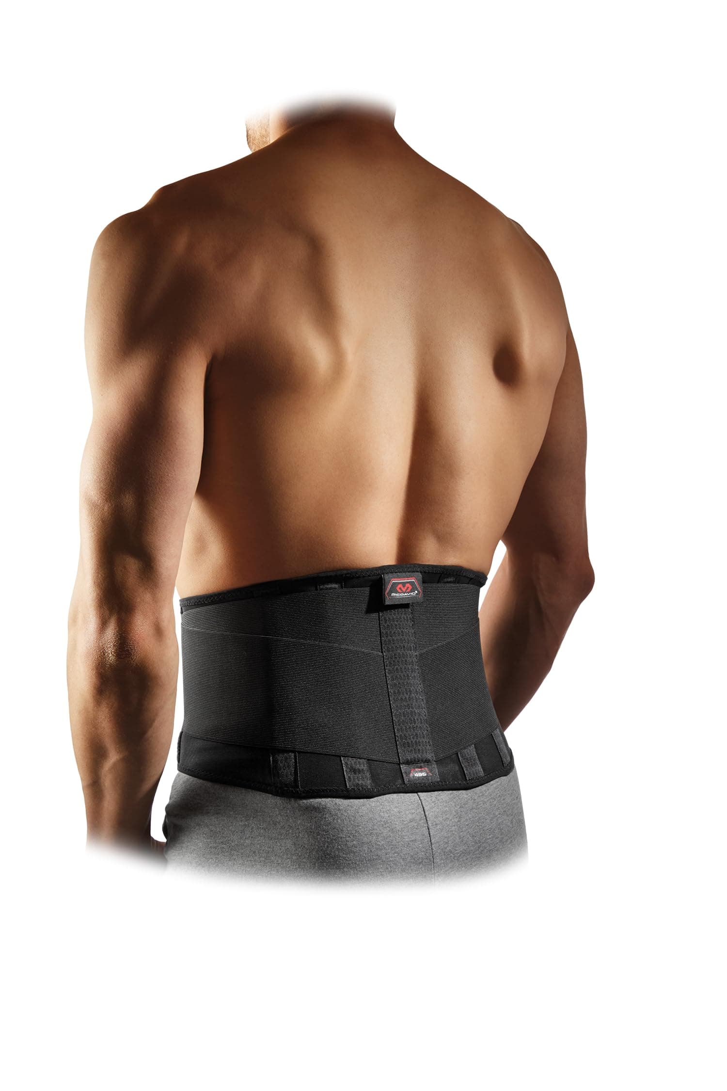 McDavid 495 Lightweight Back Support - Large (Black)