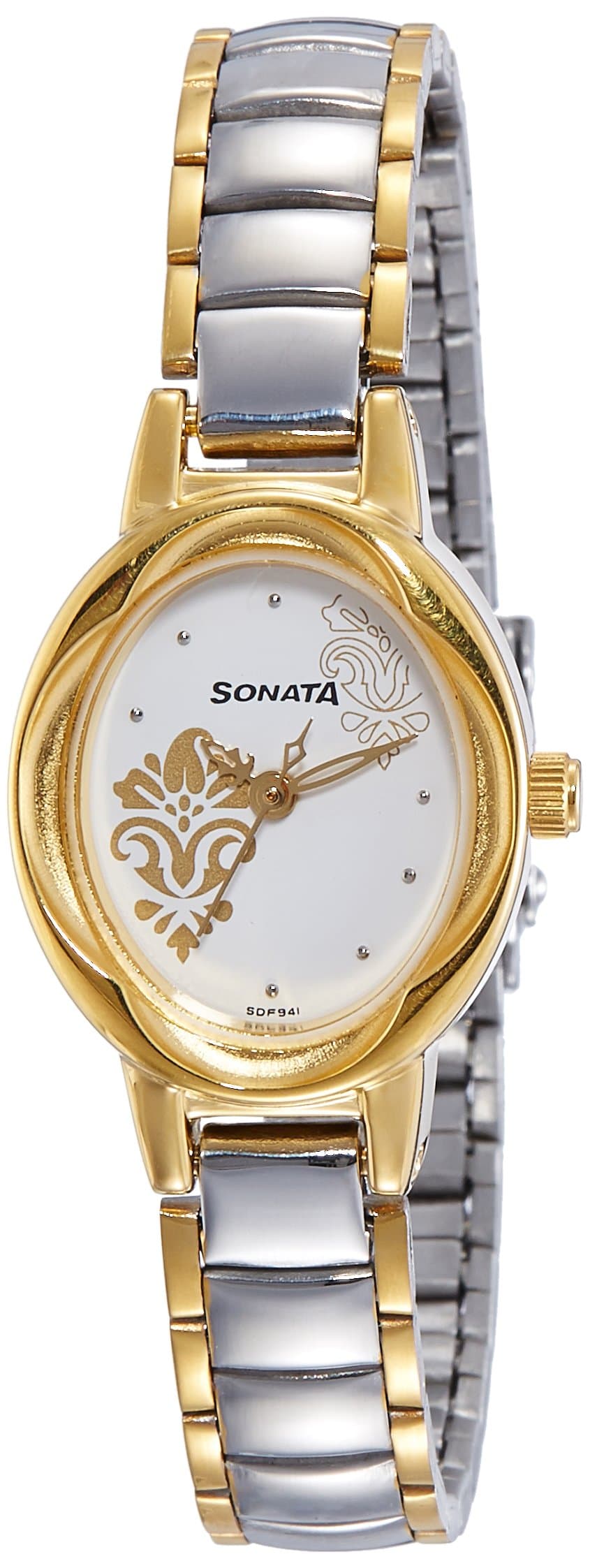 Sonata Analog Off-White Dial Women's Watch NM8085BM02/NN8085BM02/NP8085BM02