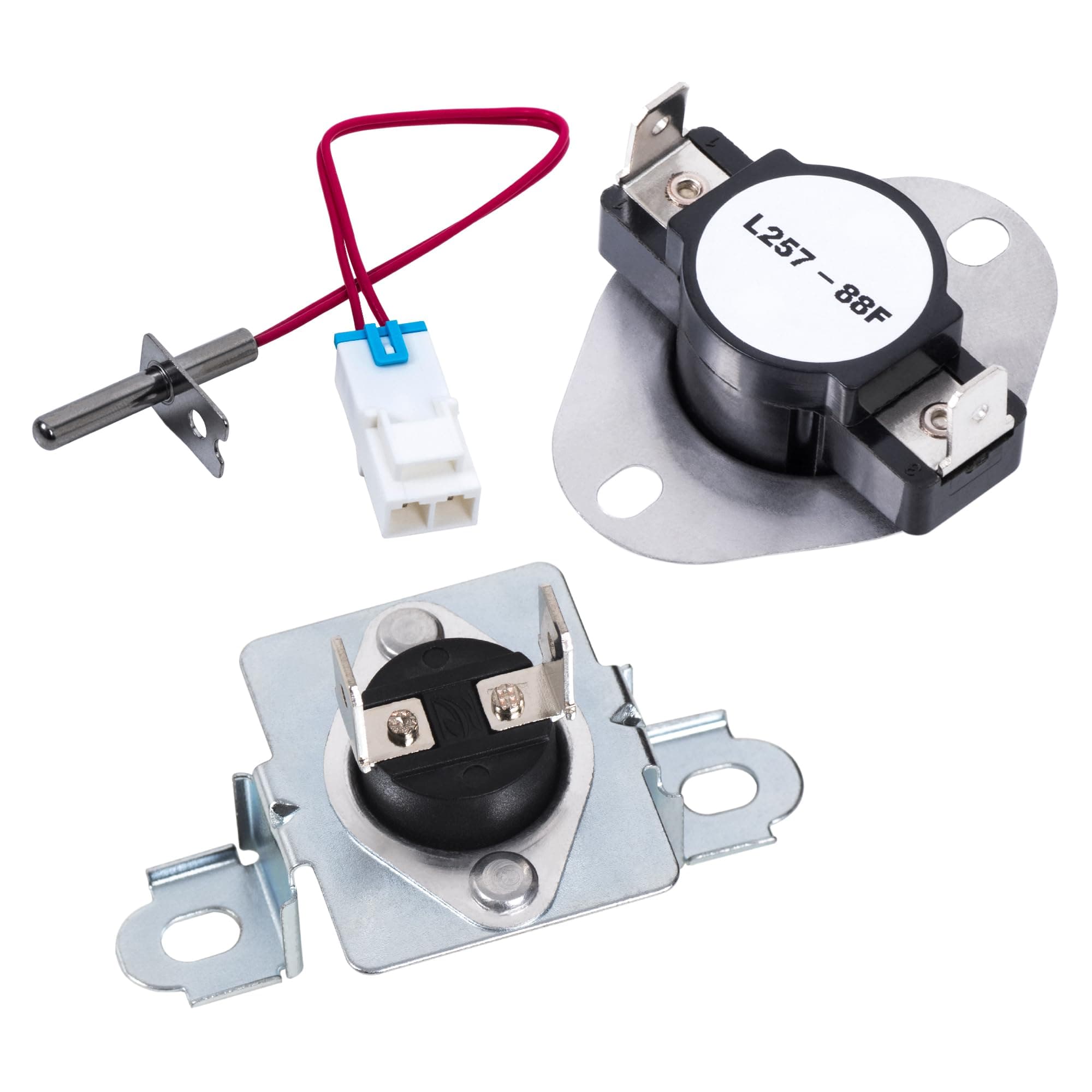 6931EL3003D Limit Thermostat & 6323EL2001B Thermistor & 6931EL3001E Thermostat by BlueStars - Compatible with LG Dryers - Replaces AP4440975, 1268366, 6931EL3003E, AH3530485, EA3530485, PS3530485