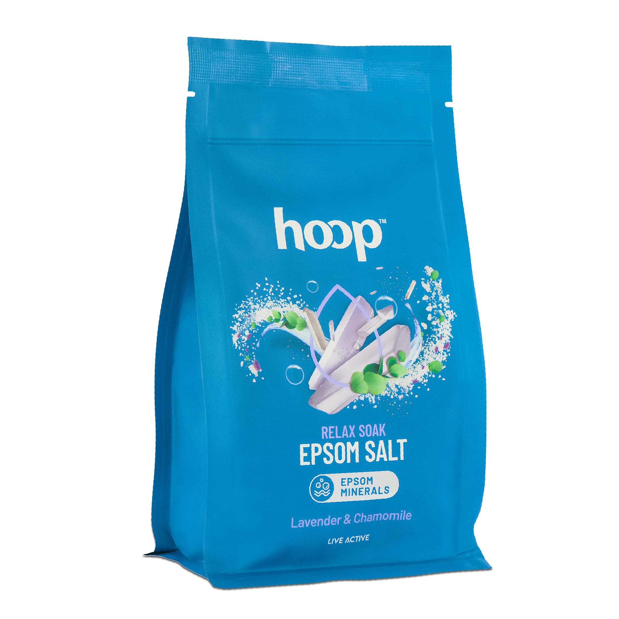 hoop Epsom Salt Lavender & Chamomile | Epsom Salt for Foot Soak | 400g