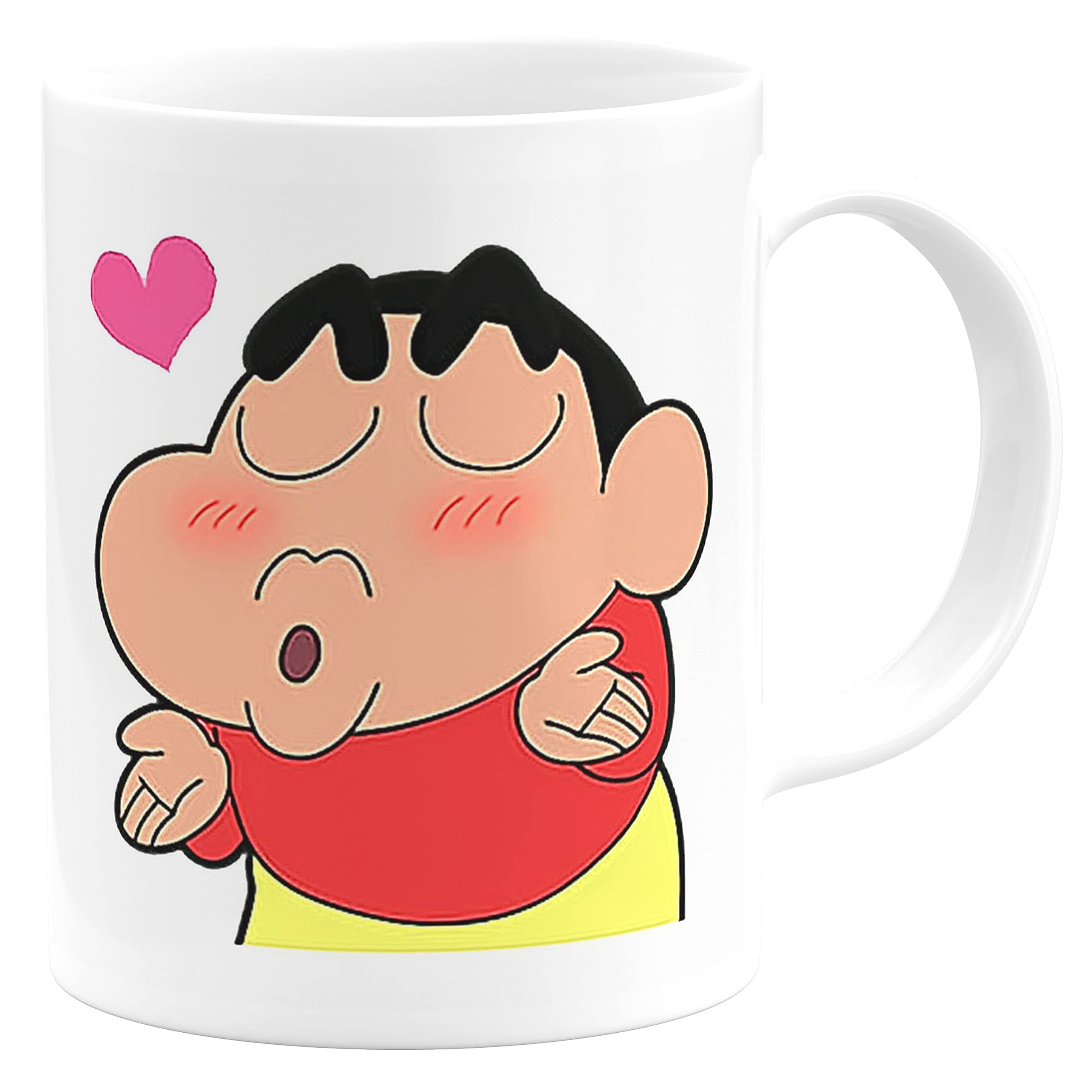 Chhaap Cartoon Mugs Best Gift for Kids Brother Sister Son Daughter Boys Girls Hd Printed Microwave Safe White Ceramic Coffee Mug (350 ml) (CR17 05)