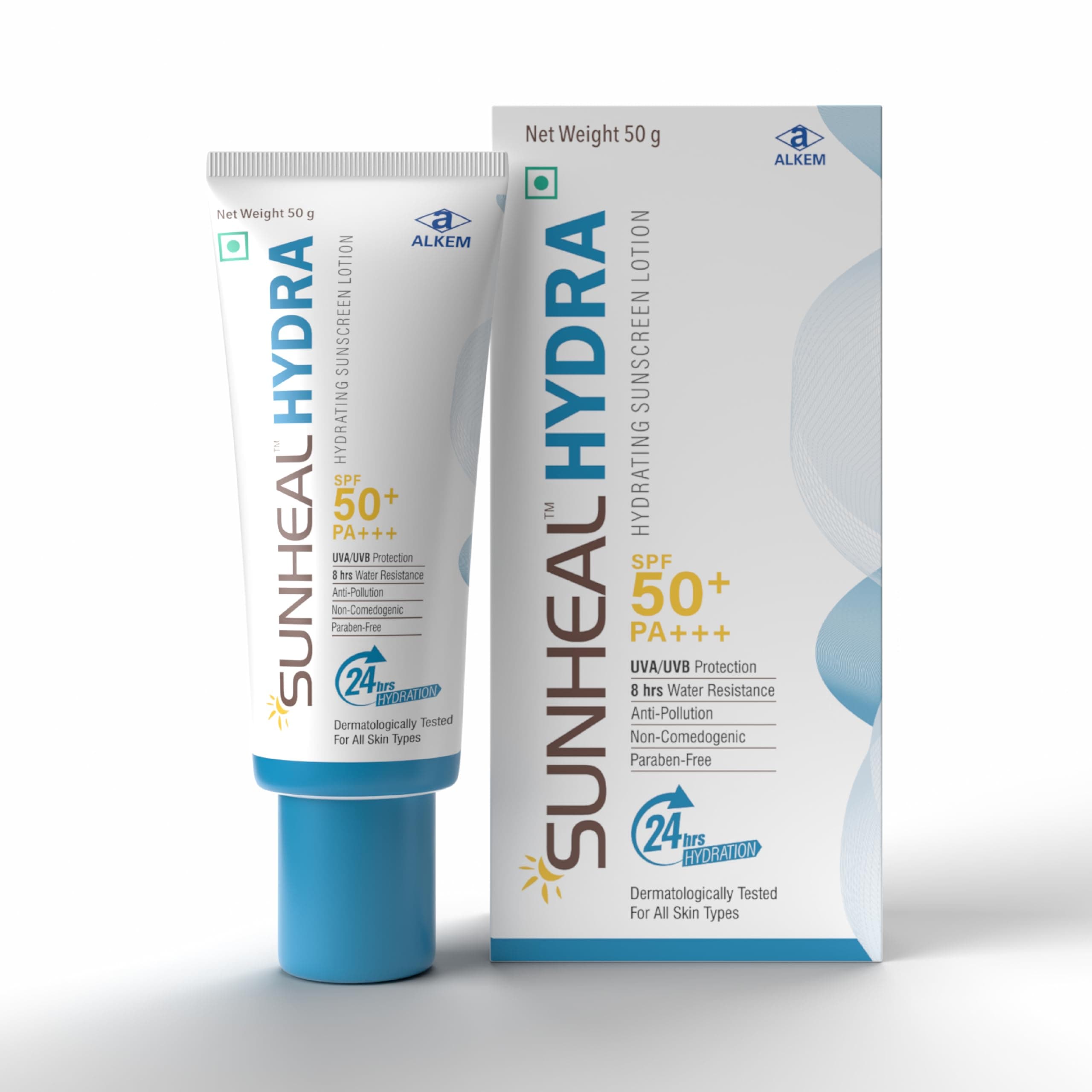 Sunheal Hydra hydrating sunscreen lotion SPF 50+ PA +++
