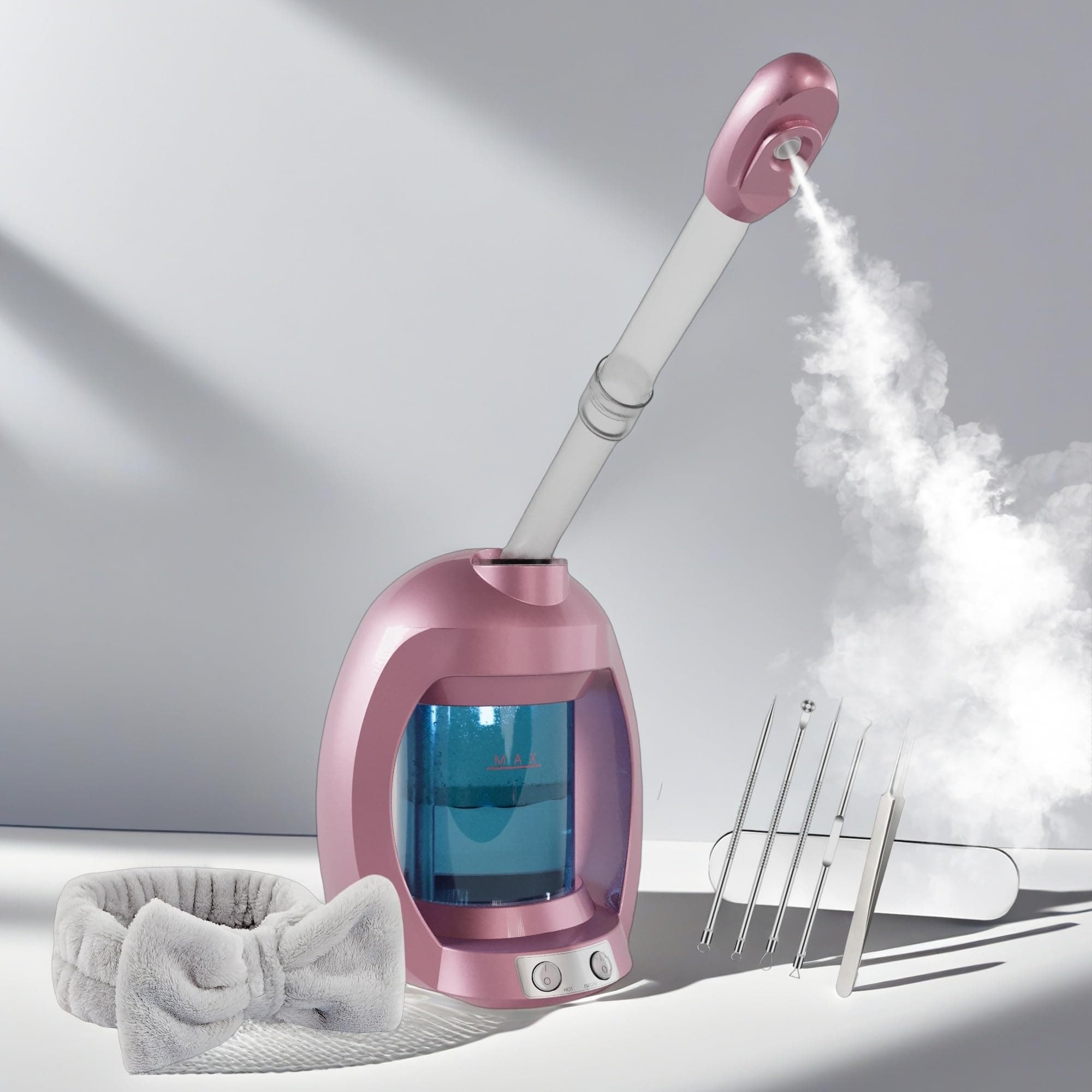 Asiakarn Facial Steamer Nano Ionic Facial Steamer For Deep Facial Cleansing Hair Steamer Professional Facial Steamer Facial Steamers For Facial Spa At Home