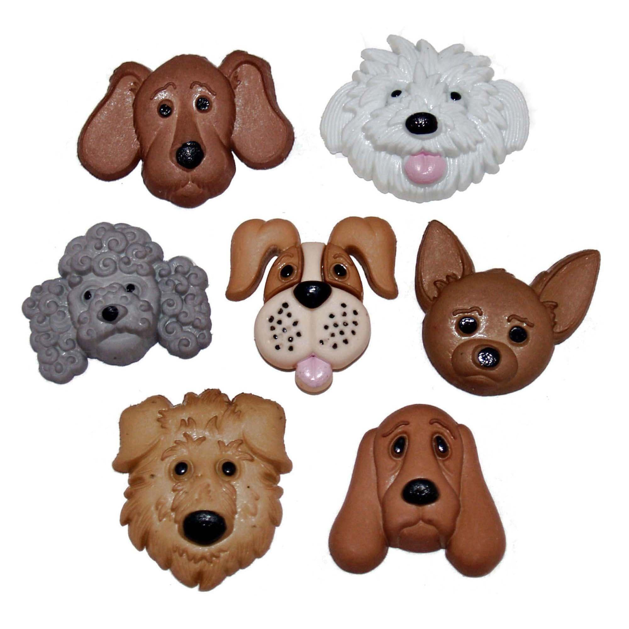 Fuzzy Faces - Buttons