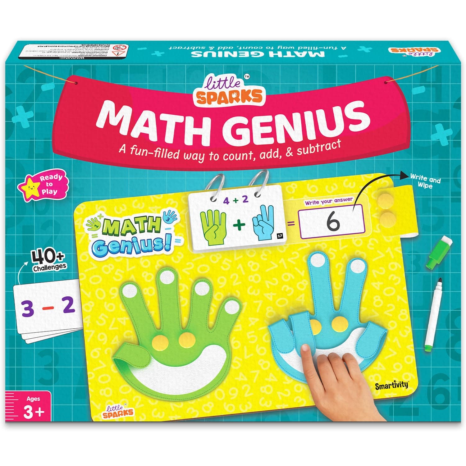 Smartivity Math Genius Educational Toy for Kids 3-6 Years