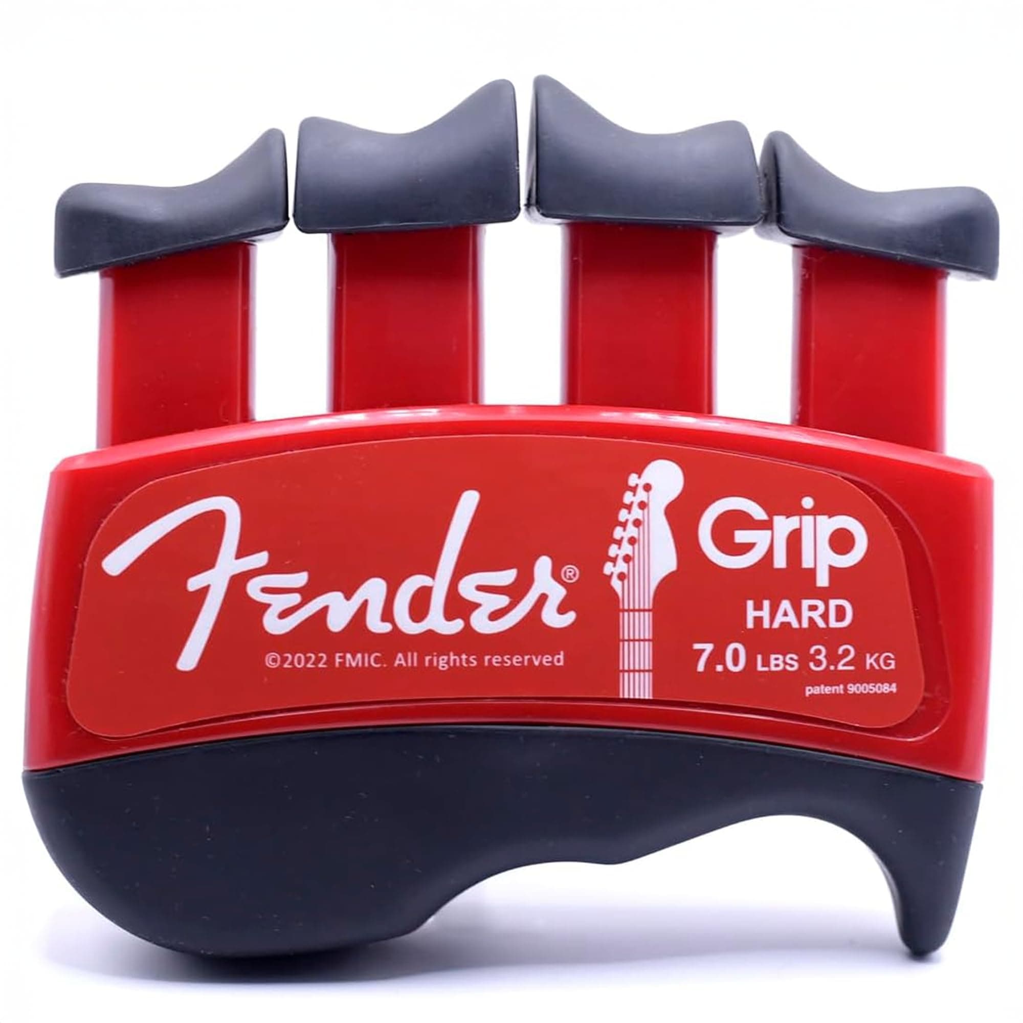 Fender GRIP Hand and Finger Exerciser (Hard - 7lbs / 3.2kg) ââ‚¬â€œ Best Ergonomic Finger Strengthener to improve play on all stringed instruments (Guitar, Bass, Violin, etc.)