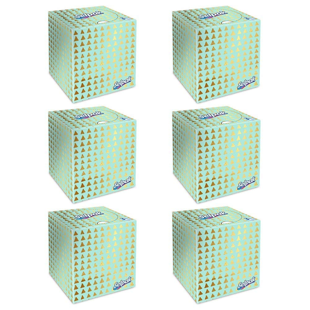 Selpak Facial Tissue Box Boutique 3 Ply 48 Sheets