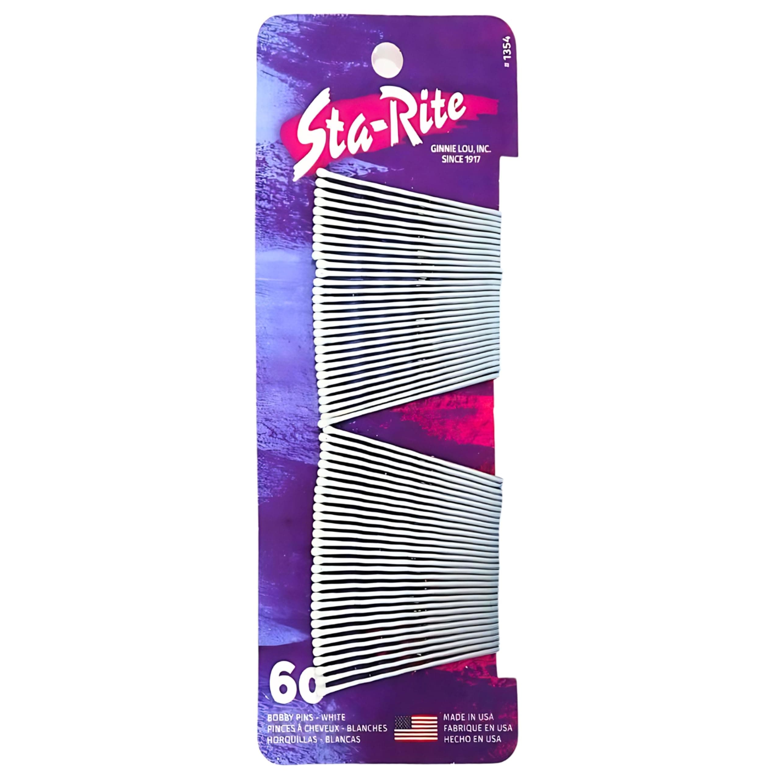 Sta-Rite White Bobby Pins - 60 count by Sta-Rite