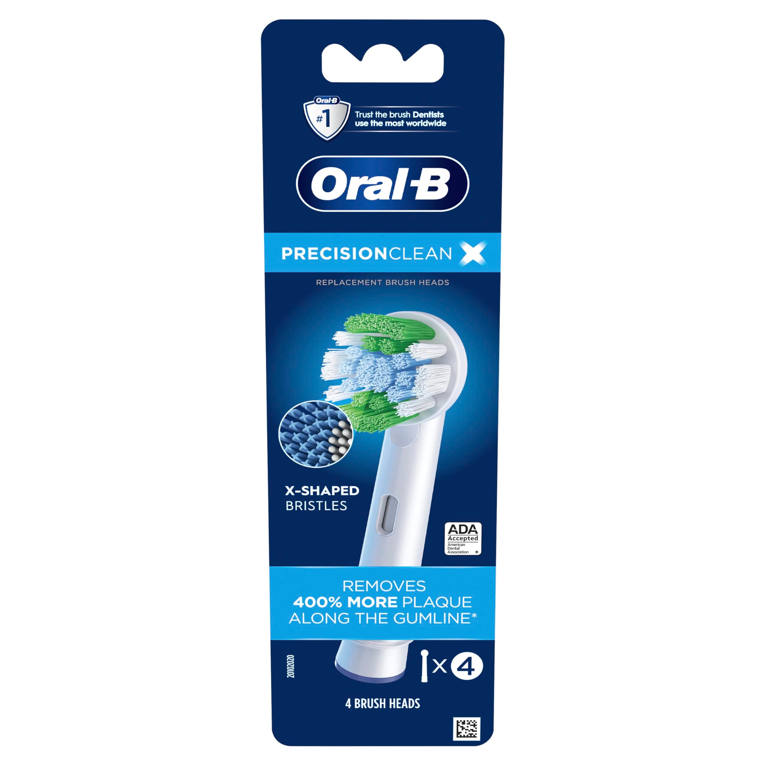Oral-B Professional Precision Clean Replacement Brush Heads, 4ct
