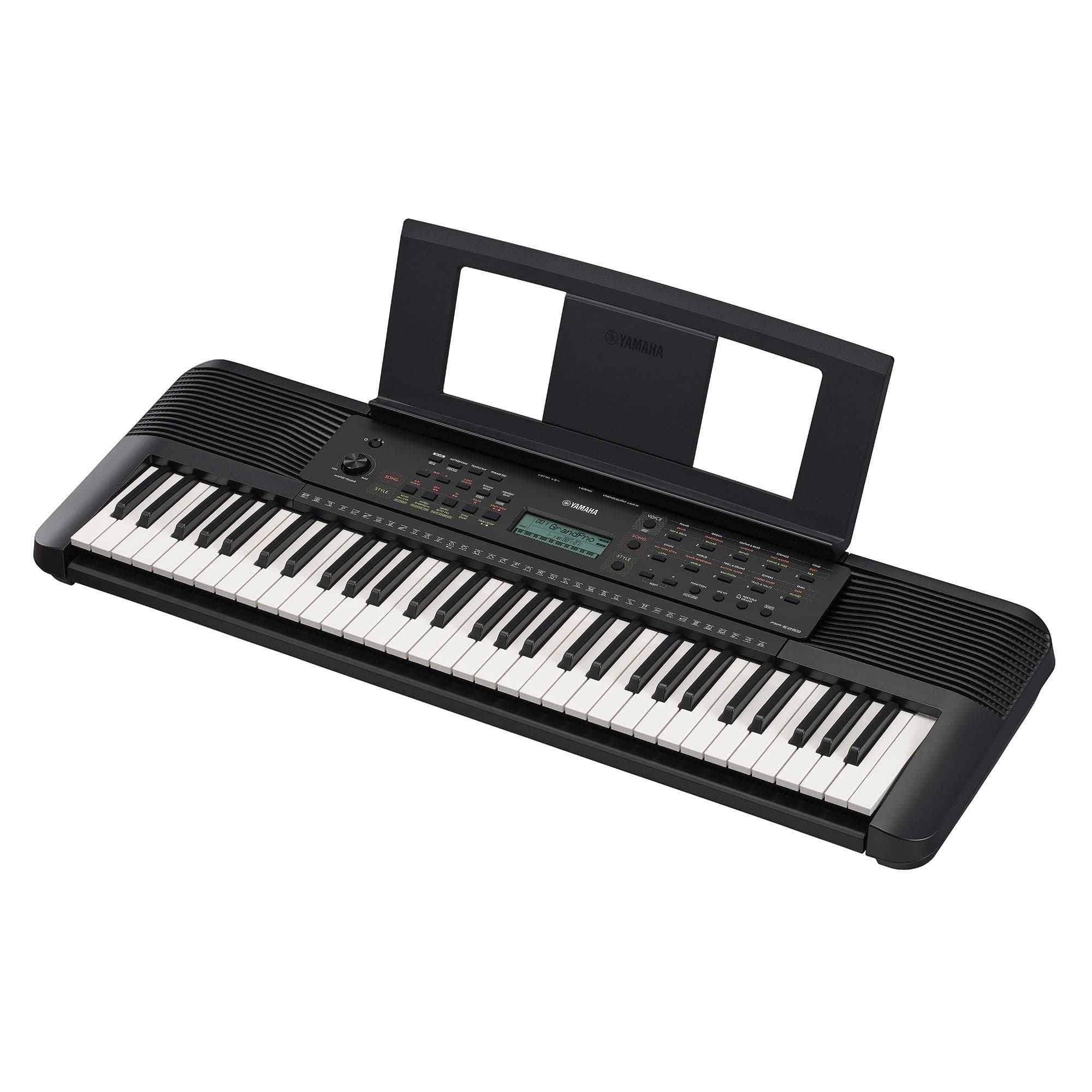 Yamaha PSRE-283 61 Key Portable Keyboard with Lesson function, Smart Chord, Record function, Battery Operation, 410 Voices, 150 accompaniment Styles, 122 Songs, AUX IN, Stereo Speakers (2025 model)