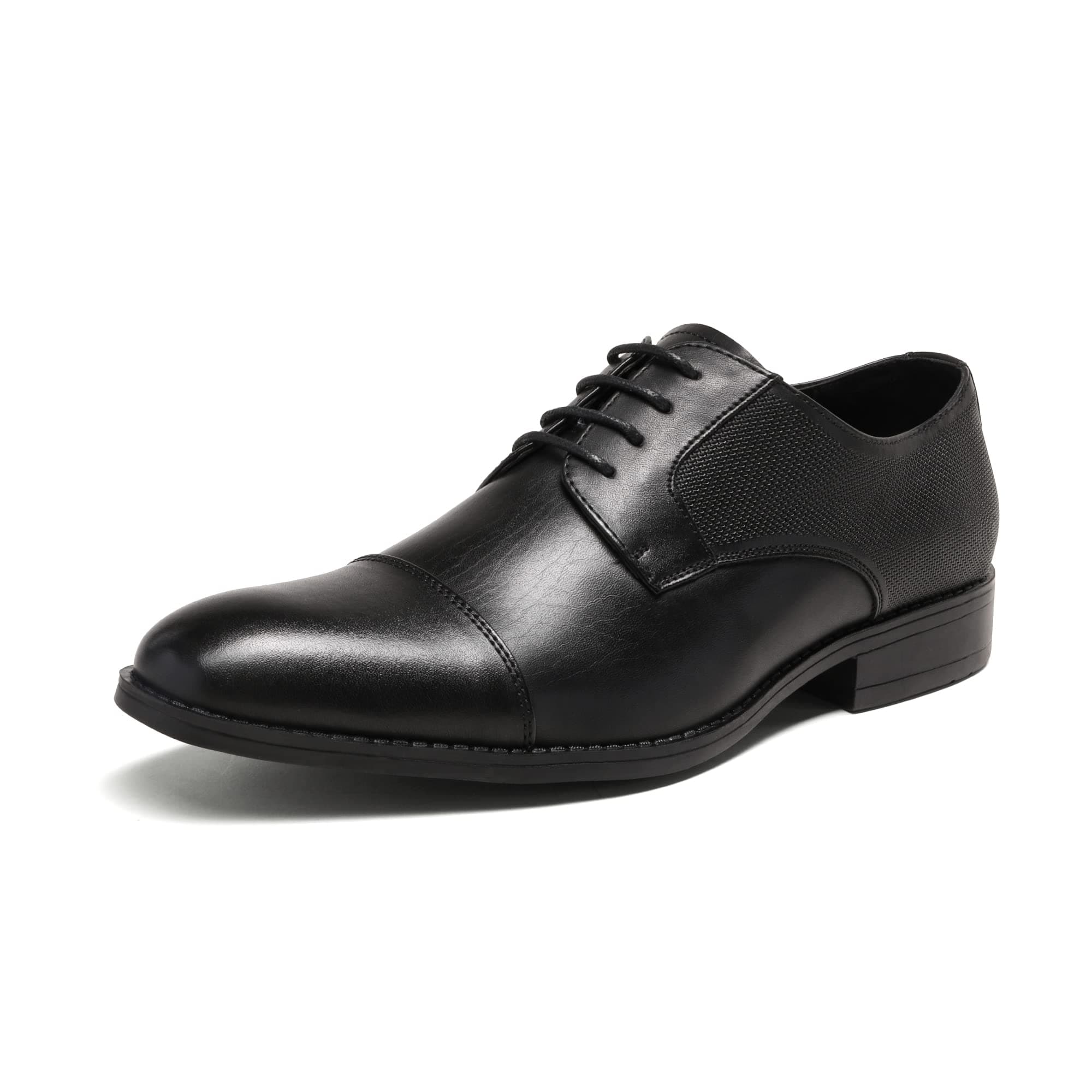 Bruno Marc Men's Oxford Dress Shoes,Black,8.5
