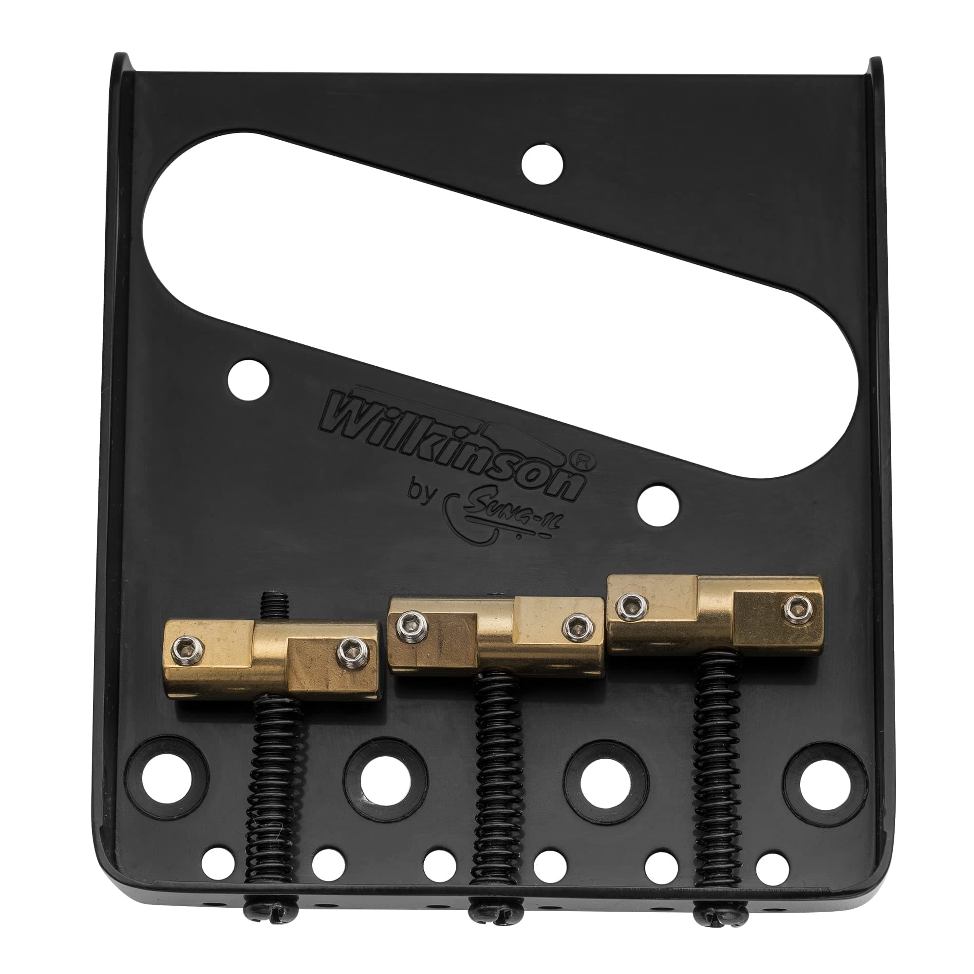 Wilkinson WTB Vintage TELE Bridge 3 Compensated Brass Saddles Tele Style Electric Guitar