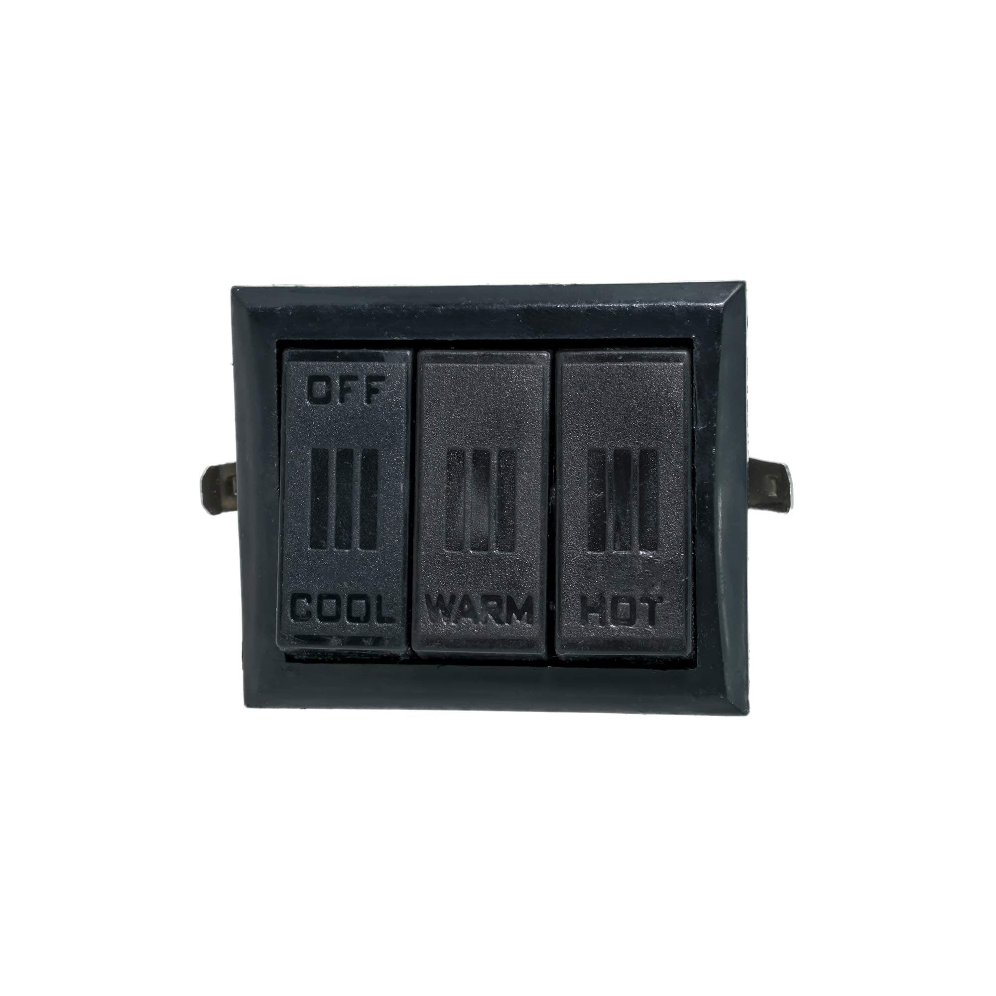 Ovicart Heat Convector Heater Switch Black Pack of 1
