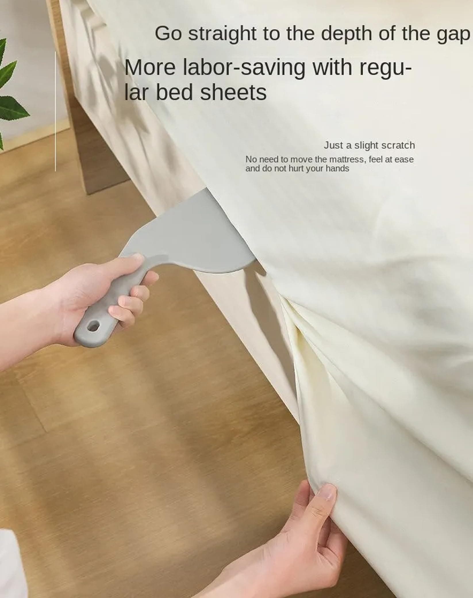 ARURA (LABEL) Plastic Bed Sheet Tucker Tool Mattress Tucker Tool Bed Skirts Tucker Tool Keep Sheets in Place Mattress Lifter Bed Sheet Fastener