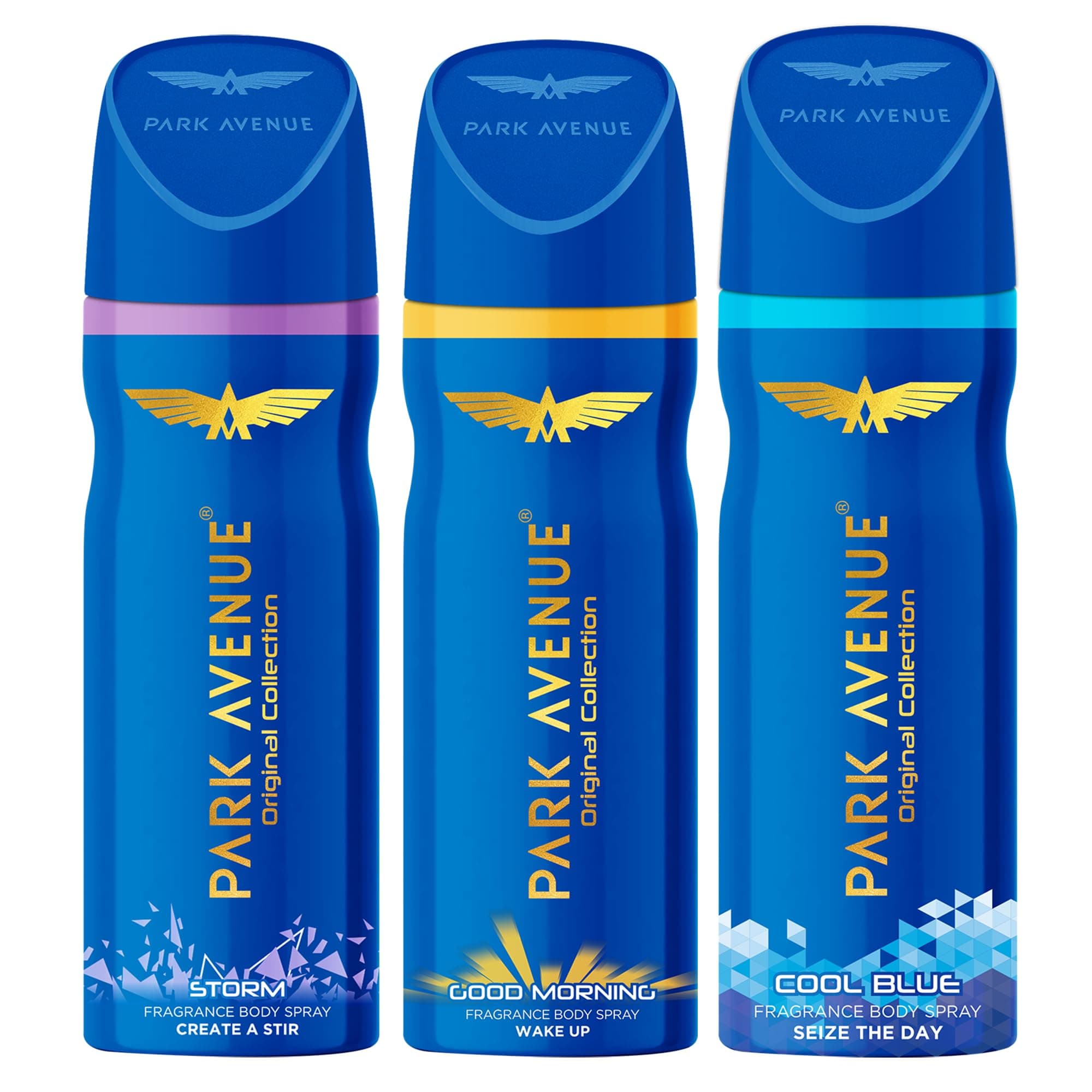 Park Avenue Original Deodorant Set For Men 150ml Each (Combo Of 3)