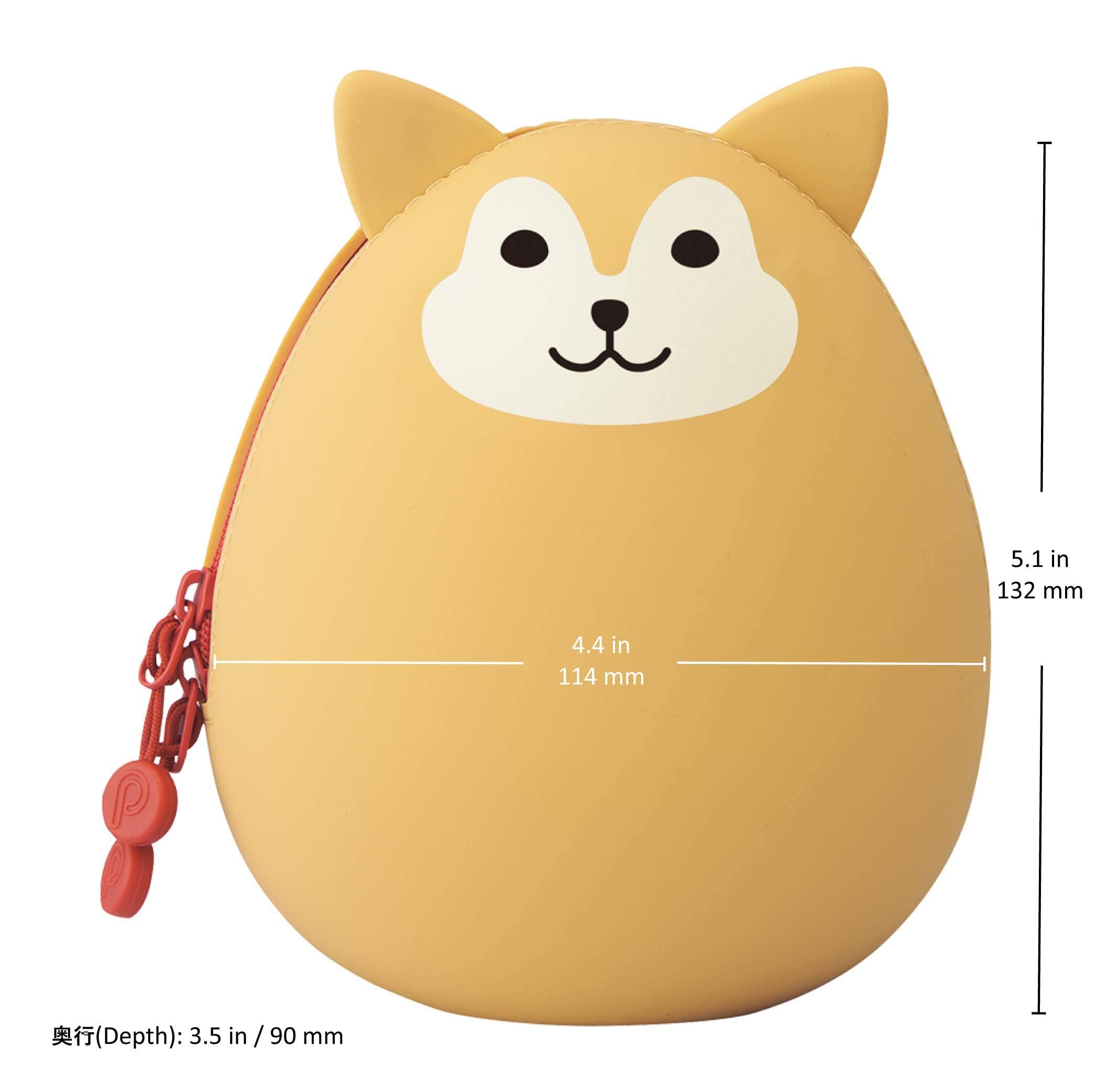 LIHIT LAB PuniLabo Zipper Pen Pouch