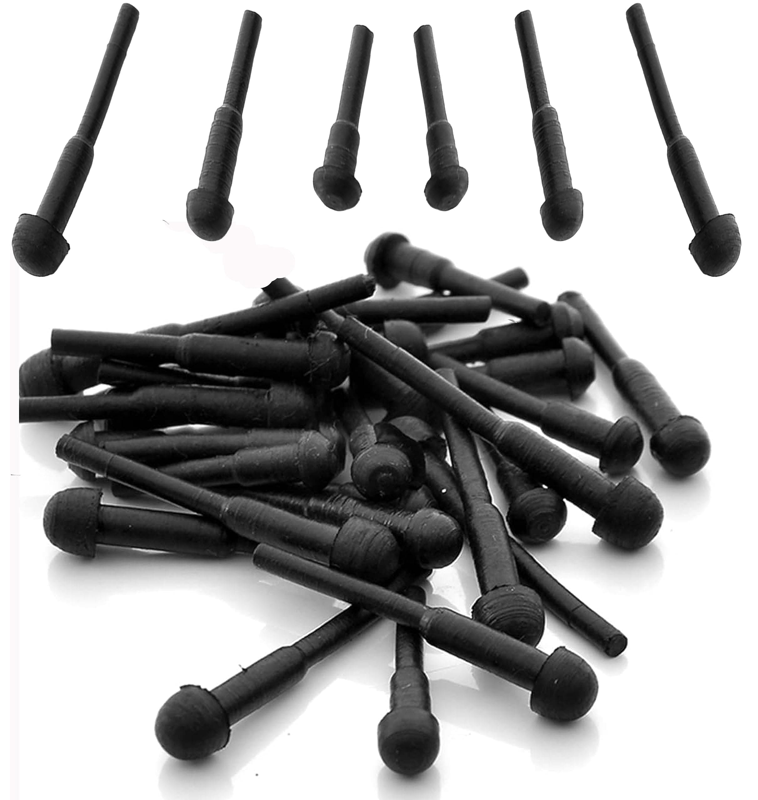 VOGOOPOI 100pcs/lot Scissors Rubber, Replacement Rubber Bumper Hair Scissors Barber Shears Stopper Black 3 Sizes Mixed Barber Accessories